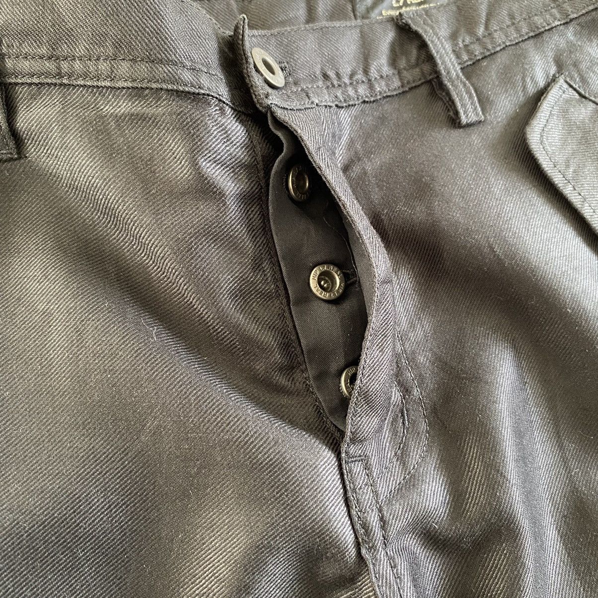 L7 Real Hip Vintage L7 Real Hip Coated Wide Leg Flared Cargo Pants Size US 31 - 12 Thumbnail