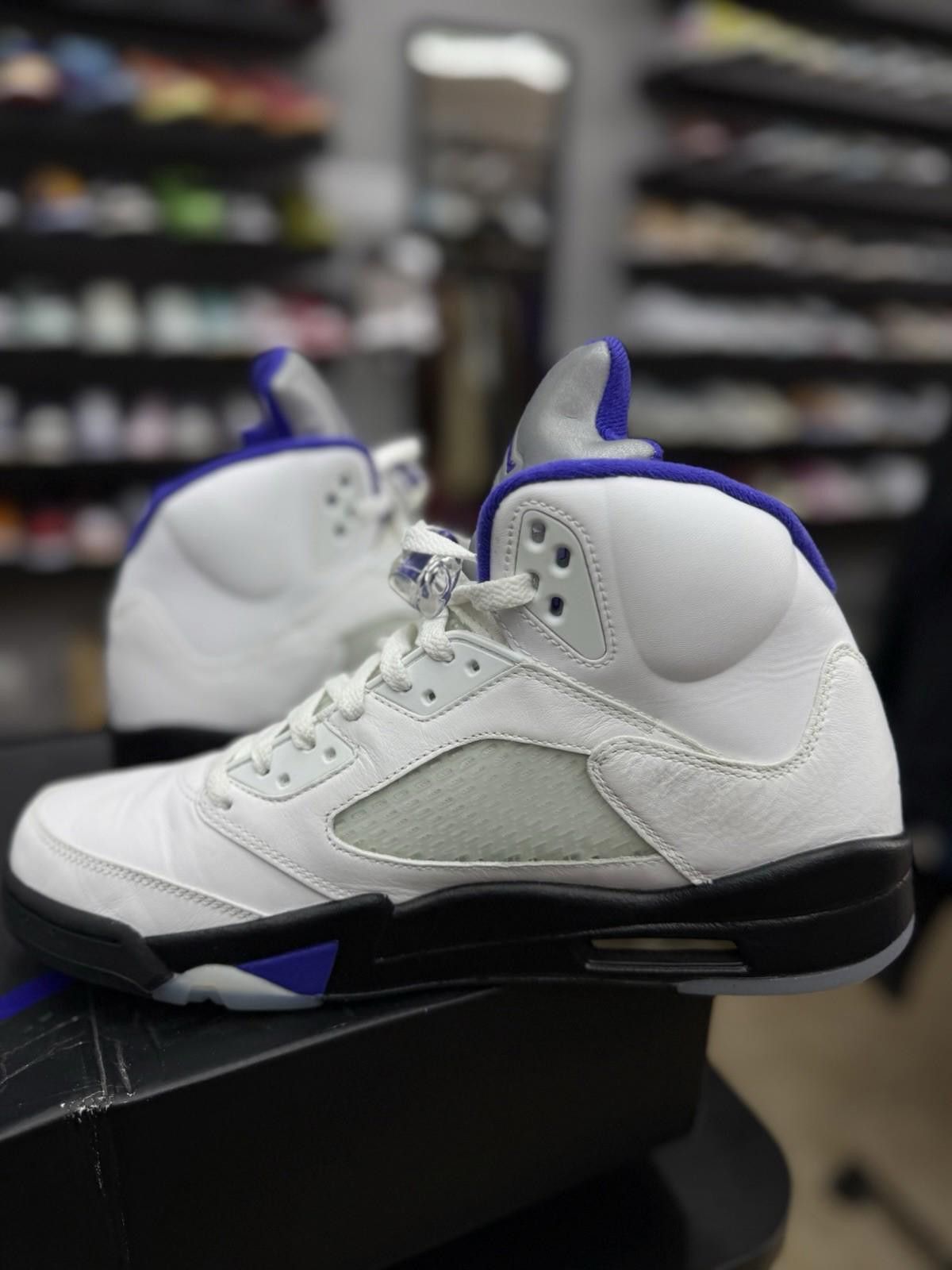 Jordan Brand Size 12 - Jordan 5 Retro Concord 2022 DD0587-141 Pre Owned Size US 12 / EU 45 - 12 Thumbnail