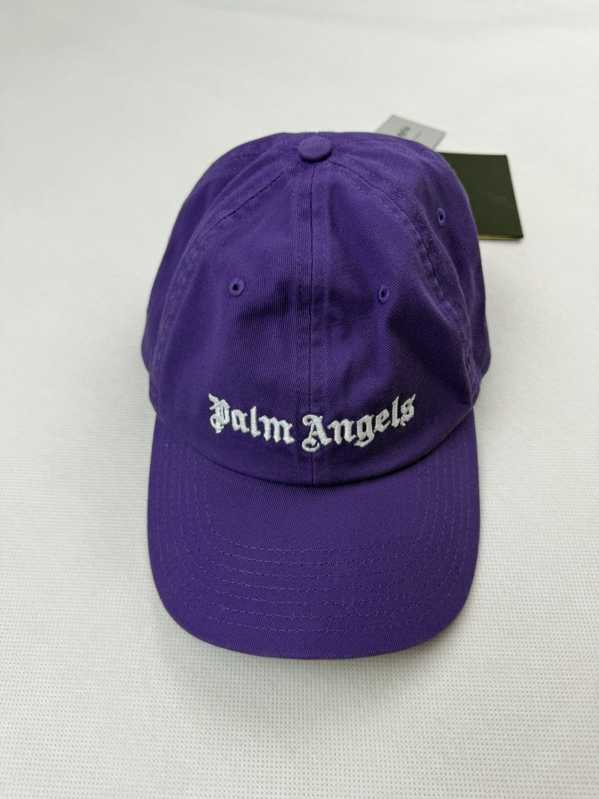 Palm Angels Palm Angels Purple Embroidered Logo Cap Swag Streetstyle Size ONE SIZE - 3 Thumbnail