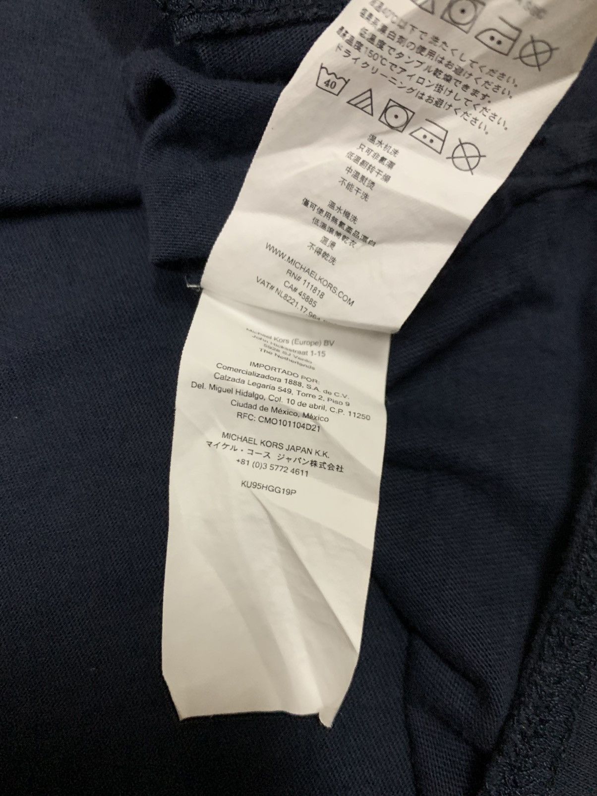 Michael Kors Michael Kors Big Logo Polo Size US L / EU 52-54 / 3 - 6 Thumbnail