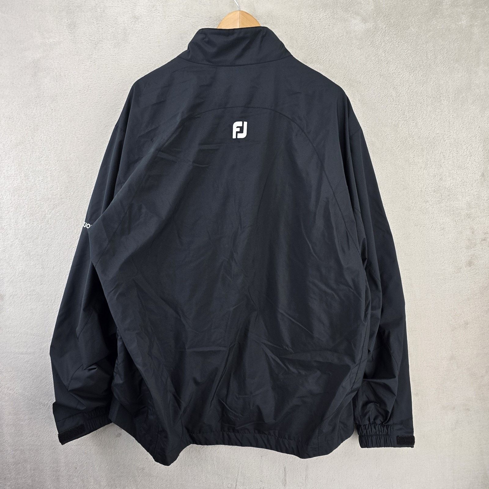Footjoy Footjoy Dryjoys Windbreaker Jacket Mens 2XL Black *FLAWS * Size US XXL / EU 58 / 5 - 11 Thumbnail