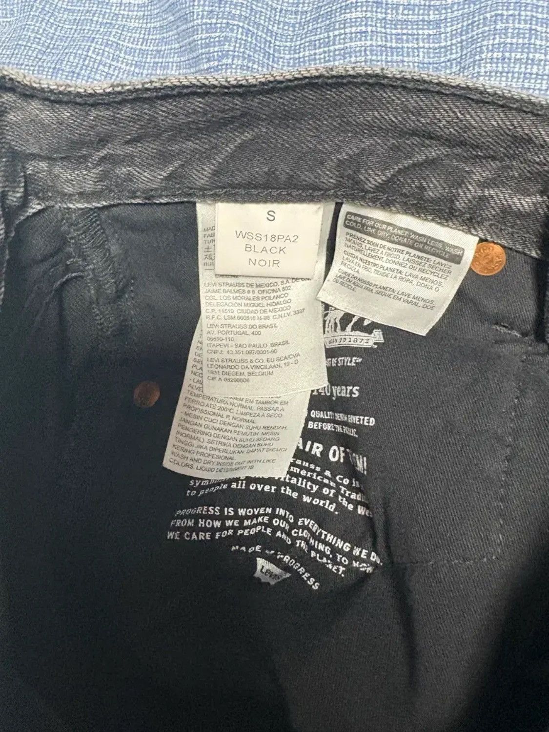 Levi's × Vetements Vetements x Levi’s Rework Denim Jeans Size 29" - 5 Thumbnail