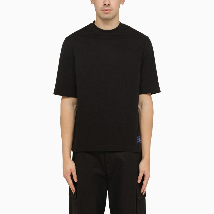 image of Burberry O1D2Blof0224 T- Shirt In Black, Men's (Size XL)