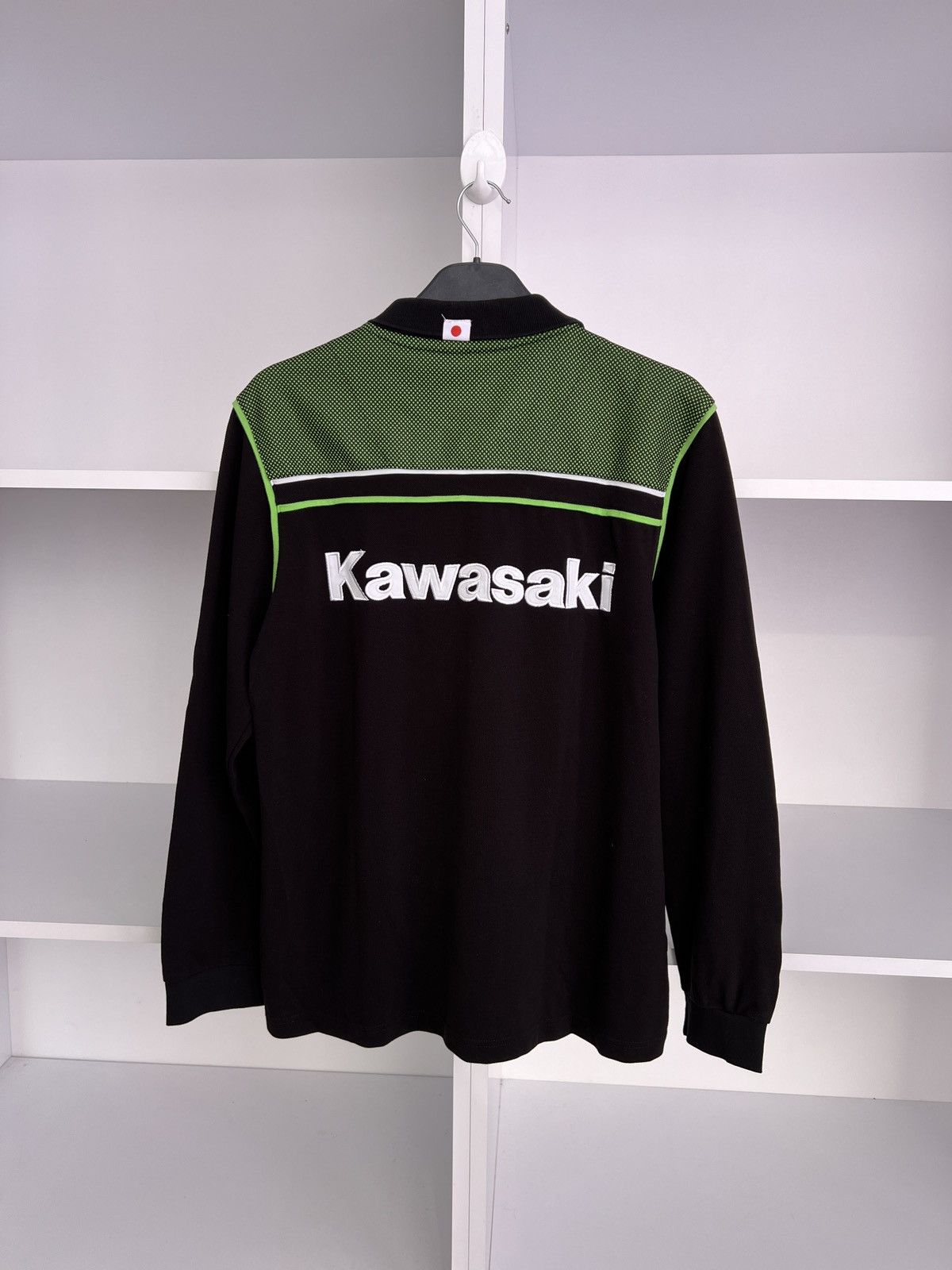 Vintage Vintage Kawasaki Racing Team Long Sleeve T-Shirt Size US L / EU 52-54 / 3 - 1 Thumbnail