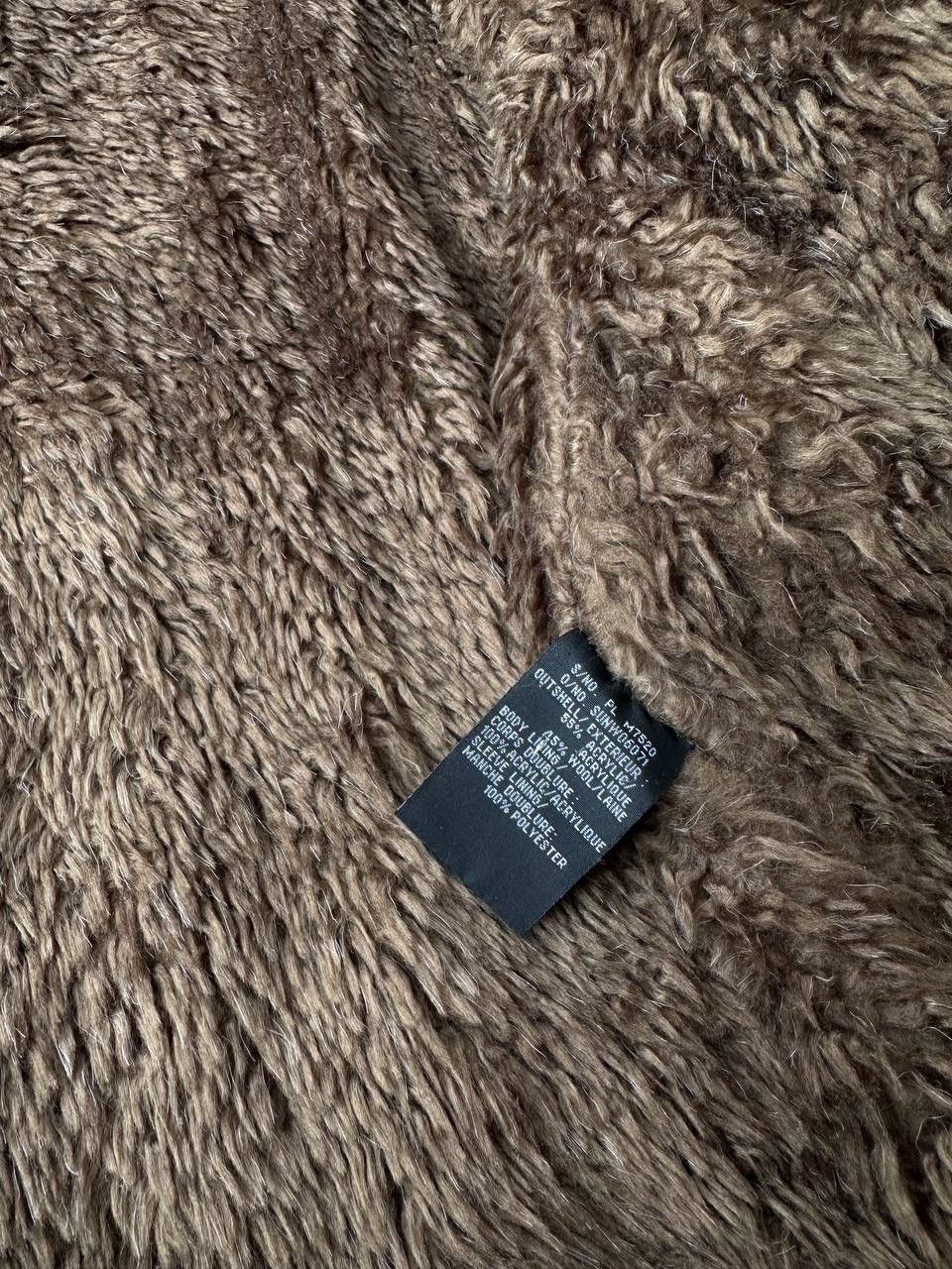Japanese Brand × Schott × Vintage Vintage Schott NYC Faux Fur Beige Ribbed Knit Sweater Jacket Size US M / EU 48-50 / 2 - 15 Thumbnail