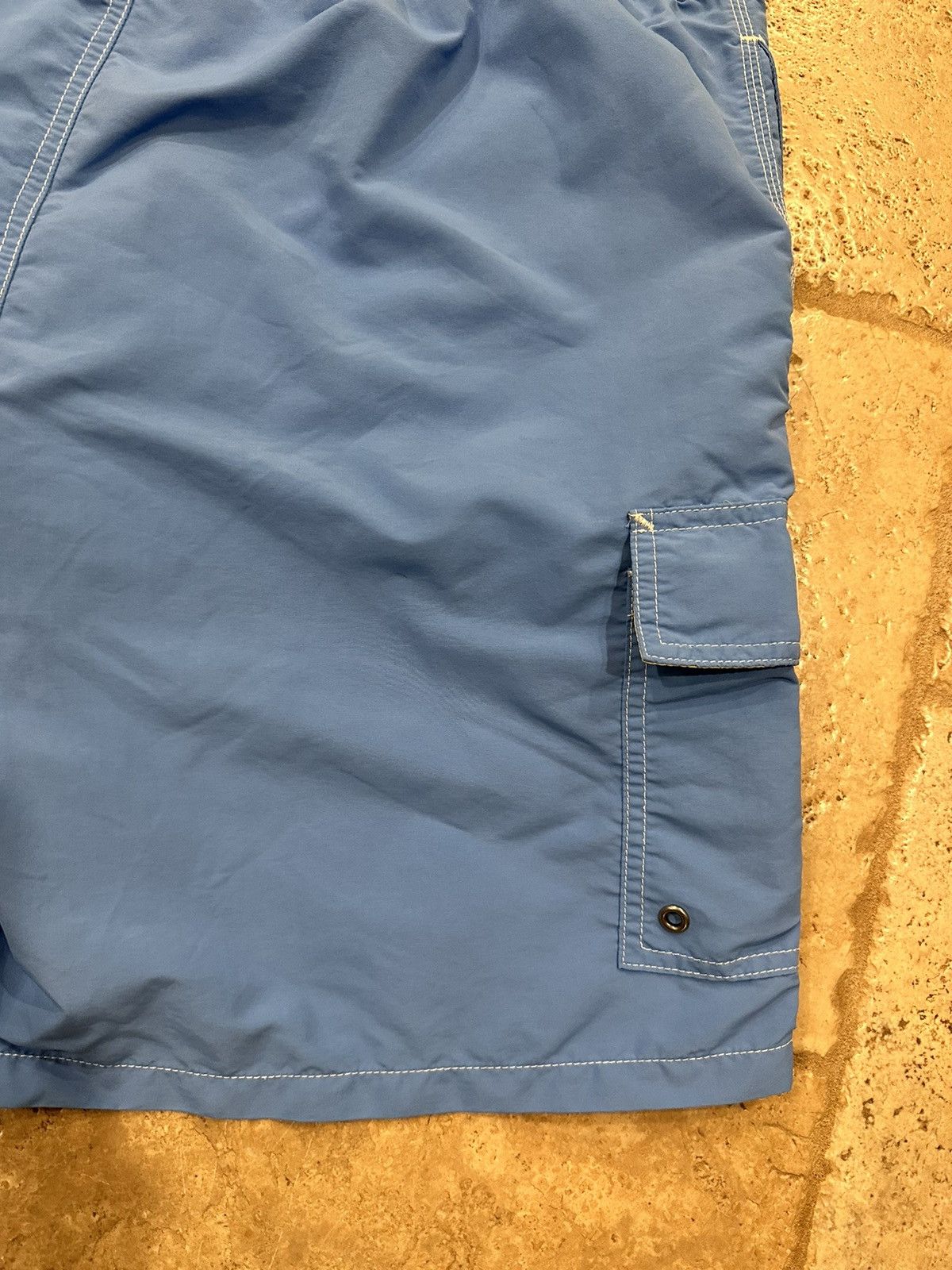 Polo Ralph Lauren Polo Ralph Laurent Powder Blue / Yellow Swim Trunks Shorts Size US 34 / EU 50 - 6 Thumbnail