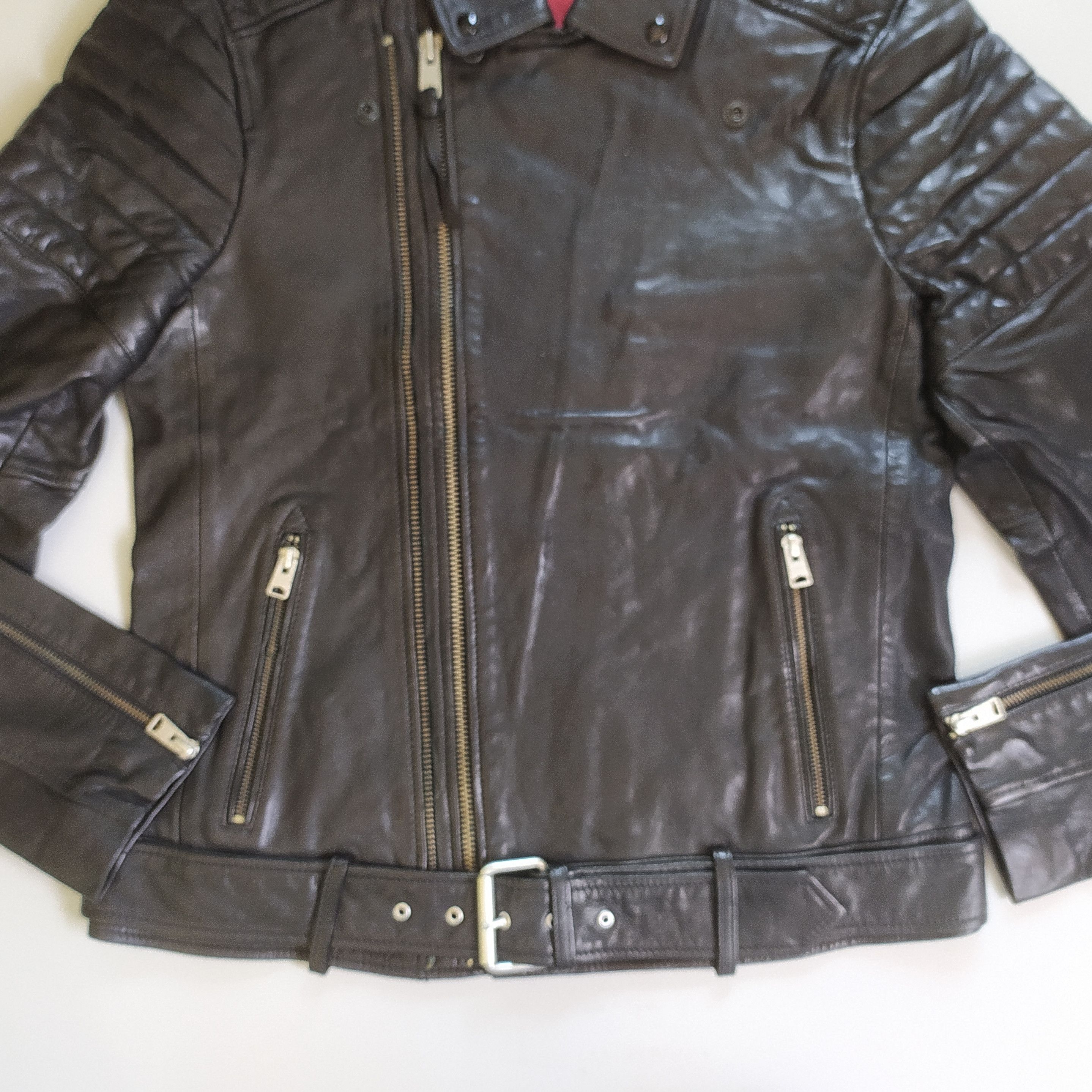 Allsaints ALLSAINTS Bolt Biker Leather Jacket Free Shipping FTP/9023 Size US L / EU 52-54 / 3 - 9 Thumbnail