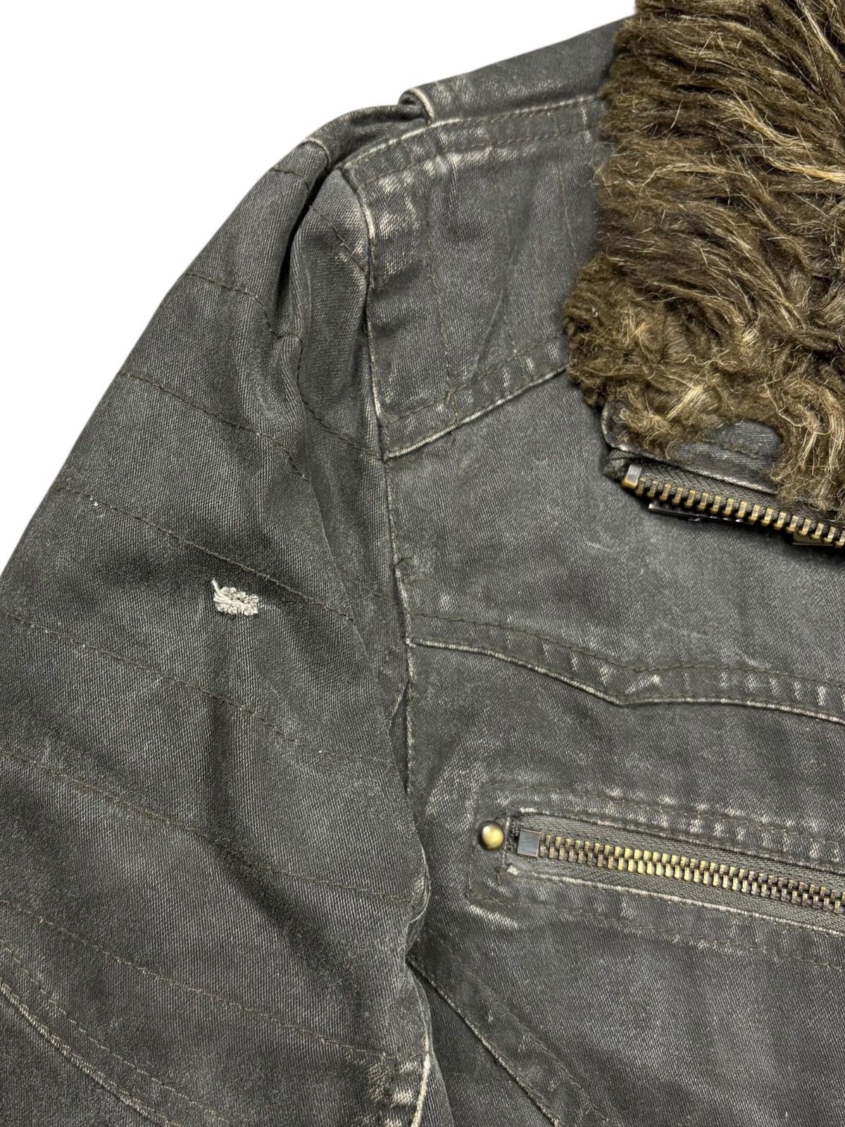 In The Attic 2000s In The Attic - Fur Interior Western Rider Jacket Size US M / EU 48-50 / 2 - 9 Thumbnail