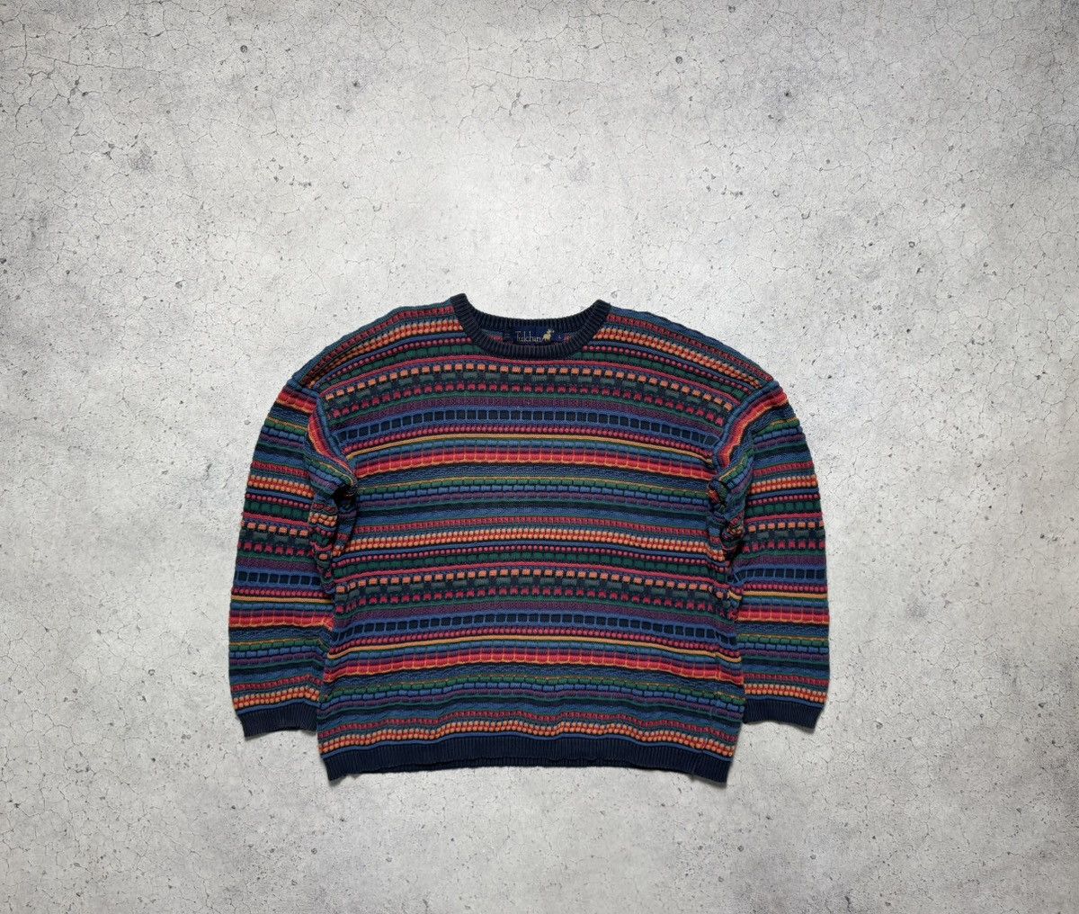 Coogi Vintage Coogi Style 3D Knit Sweater Y2K Rare Size US L / EU 52-54 / 3 - 1 Thumbnail