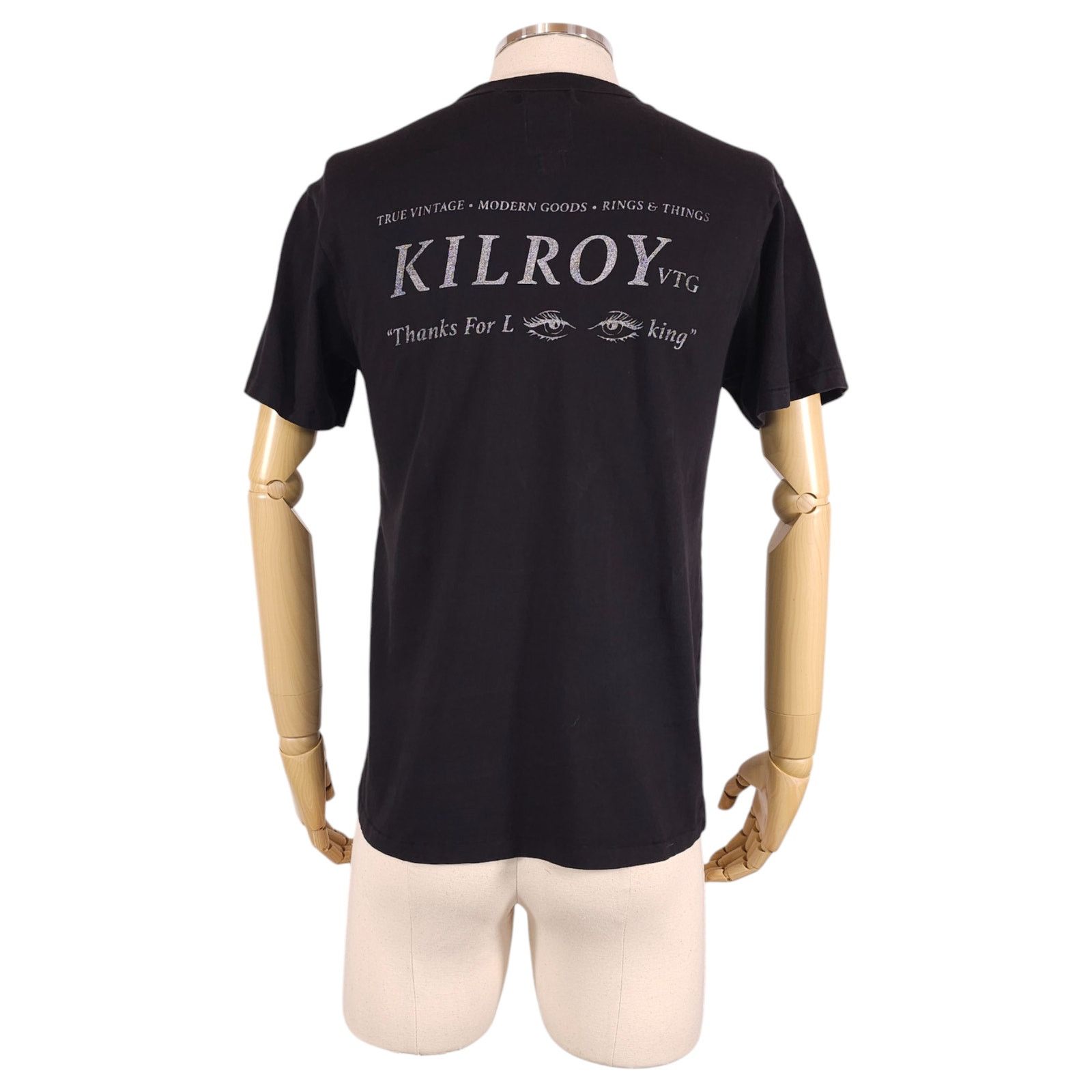 Other Devium x Kilroy Vtg Short Sleeve Mad World Tee Black Small Size US S / EU 44-46 / 1 - 4 Thumbnail