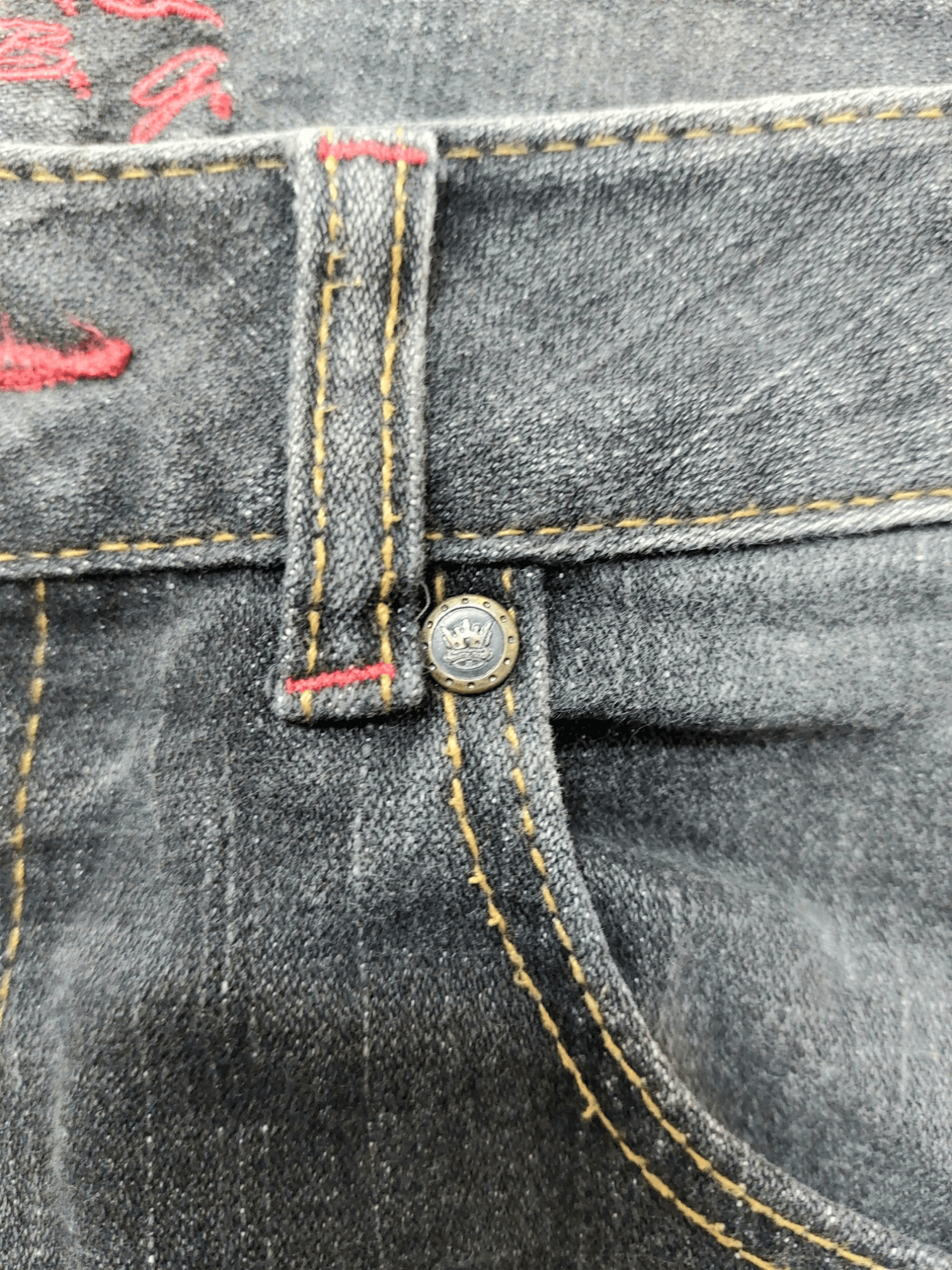 Vintage BCBG FLARE Denim Inspired by Tornado Mart Size US 30 / EU 46 - 7 Thumbnail