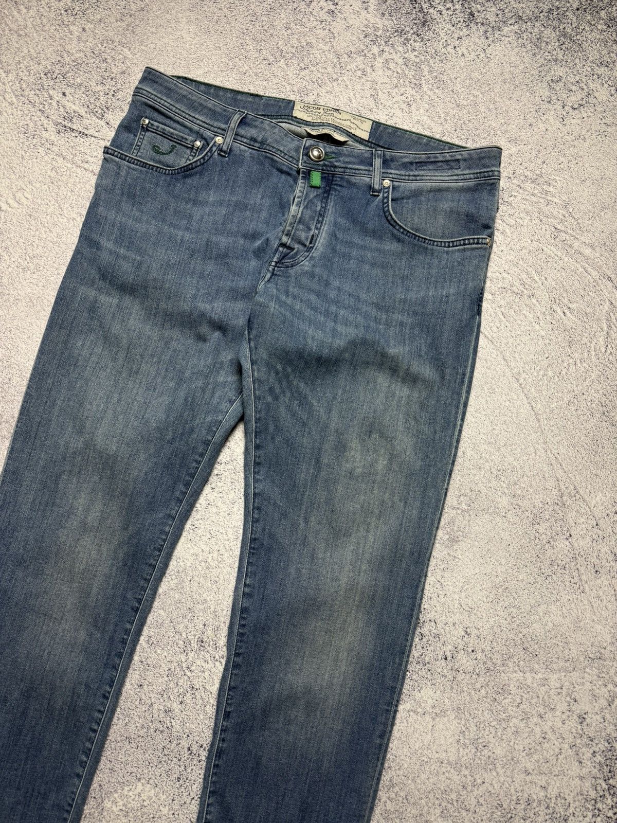Jacob Cohen Jacob Cohen Jeans Italian Designer Handmade Denim Pants Rare Size US 36 / EU 52 - 10 Thumbnail