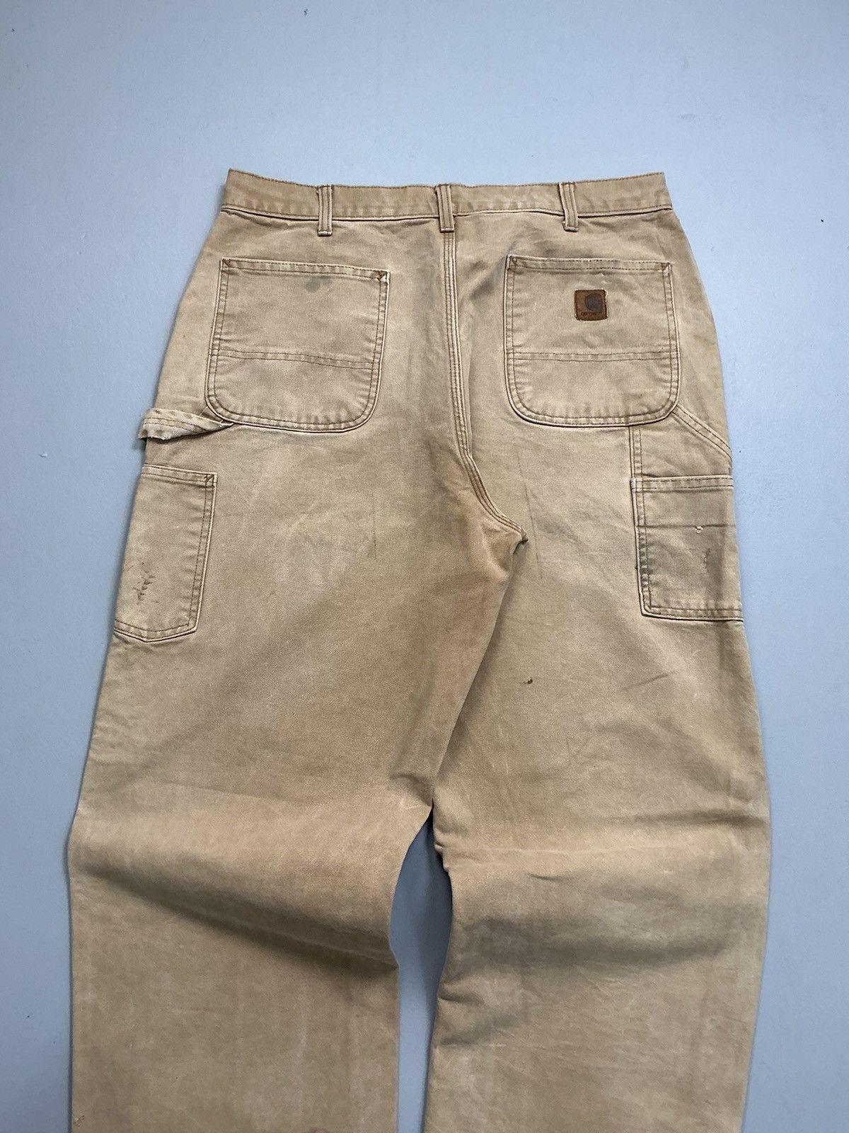 Carhartt Vintage Carhartt B11 BRN carpenter workwear denim Size US 38 / EU 54 - 11 Thumbnail