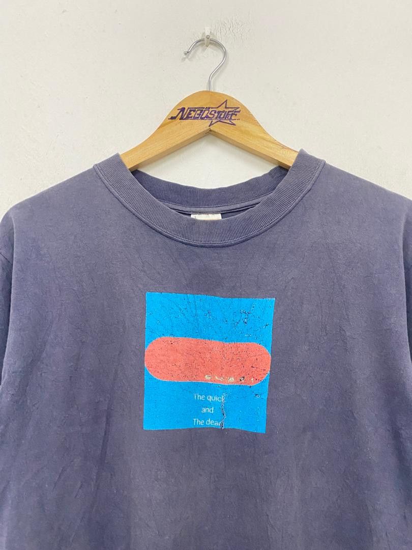 Vintage vtg 90s Movie The Quick And The Dead leonardo de caprio tee Size US M / EU 48-50 / 2 - 2 Thumbnail