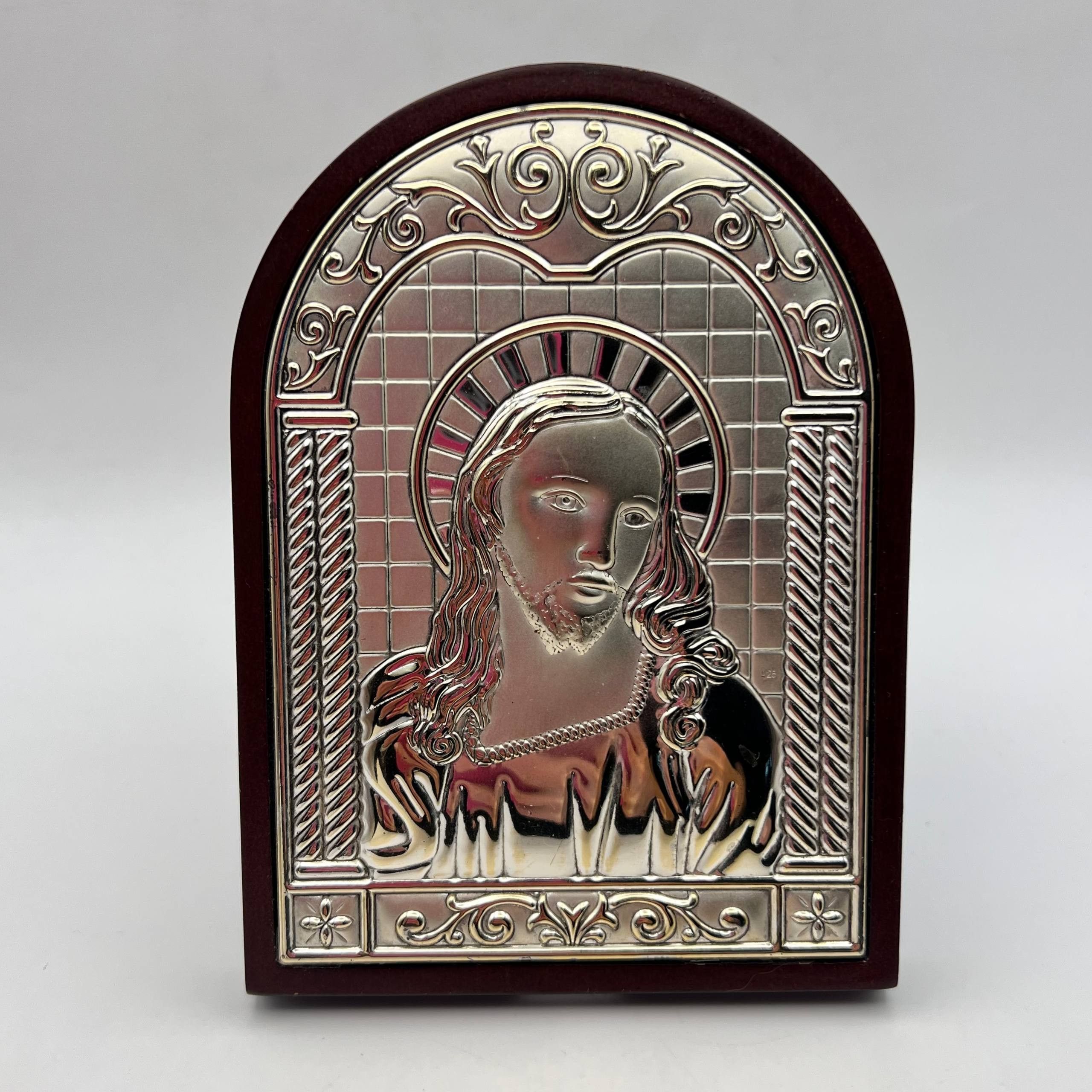 Vintage Vintage Jesus Christ Icon Silver 925 Decor Size ONE SIZE - 2 Thumbnail