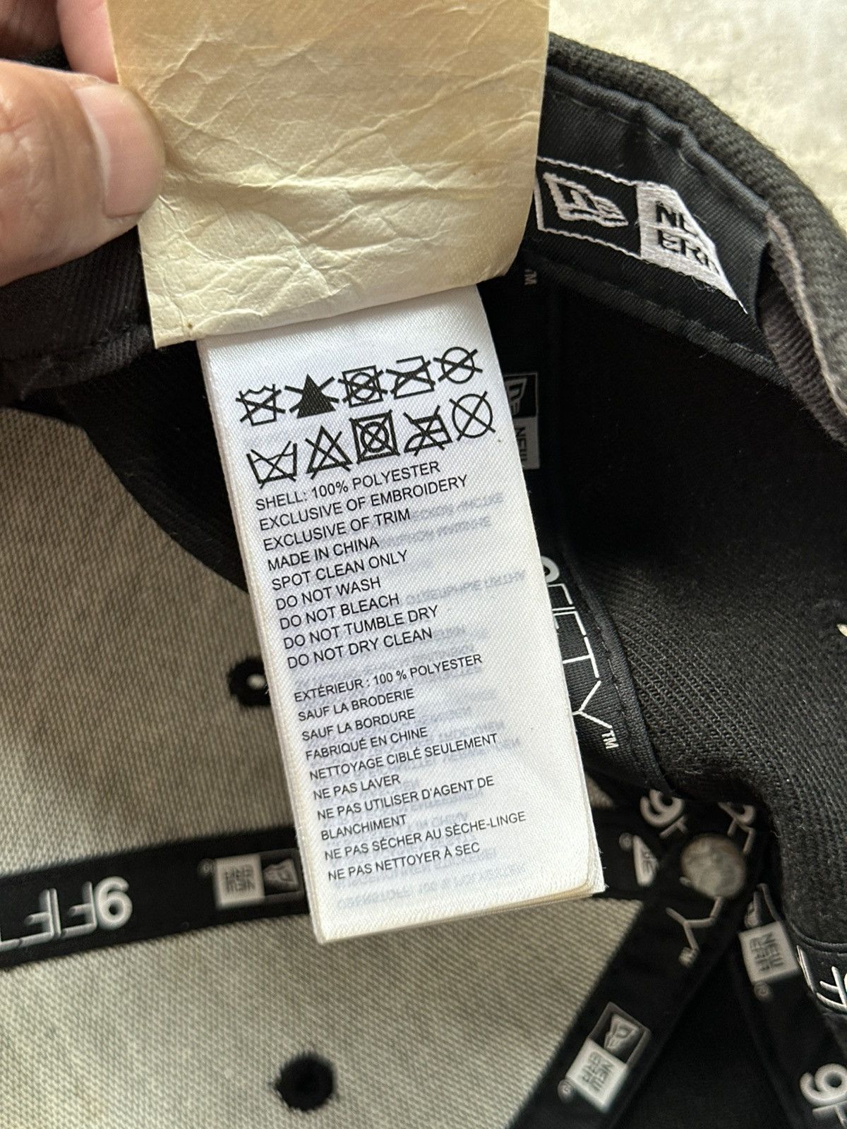 Canada Goose × New Era Canada Goose New Era Arctic Logo Classic Black Snapback Cap Size ONE SIZE - 15 Thumbnail