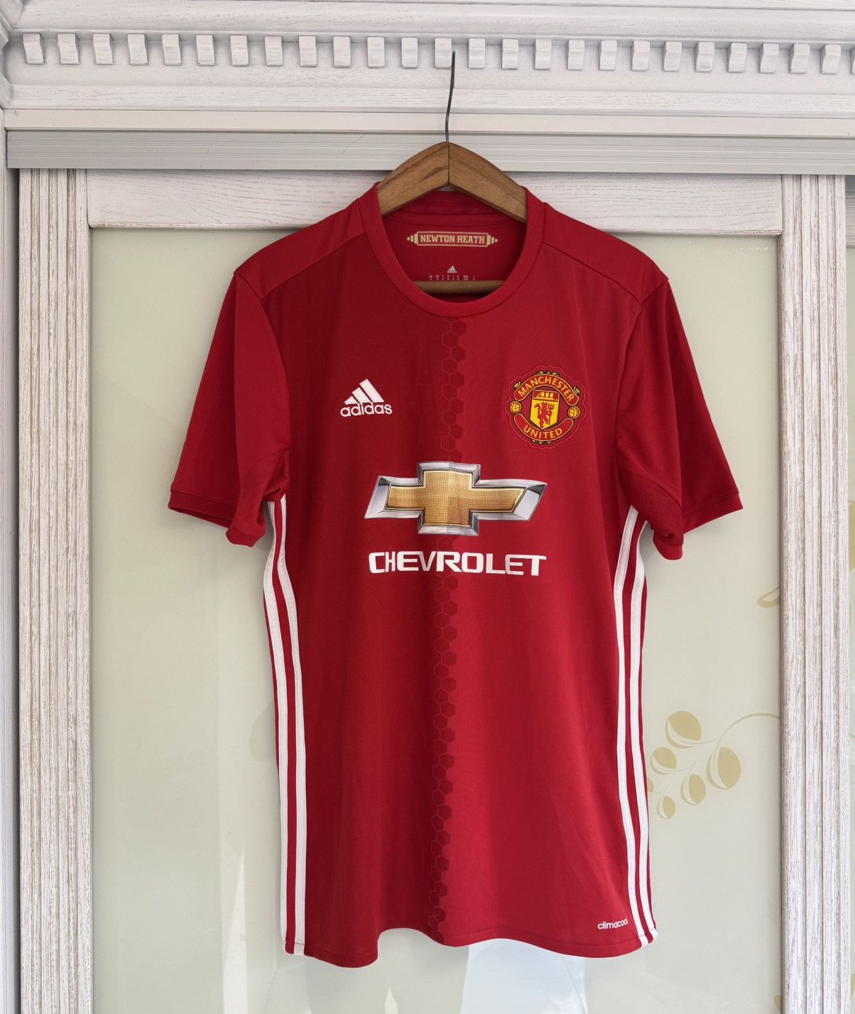 Adidas Manchester United 2016-2017 Home Soccer Jersey Football Kit Size US M / EU 48-50 / 2 - 1 Thumbnail
