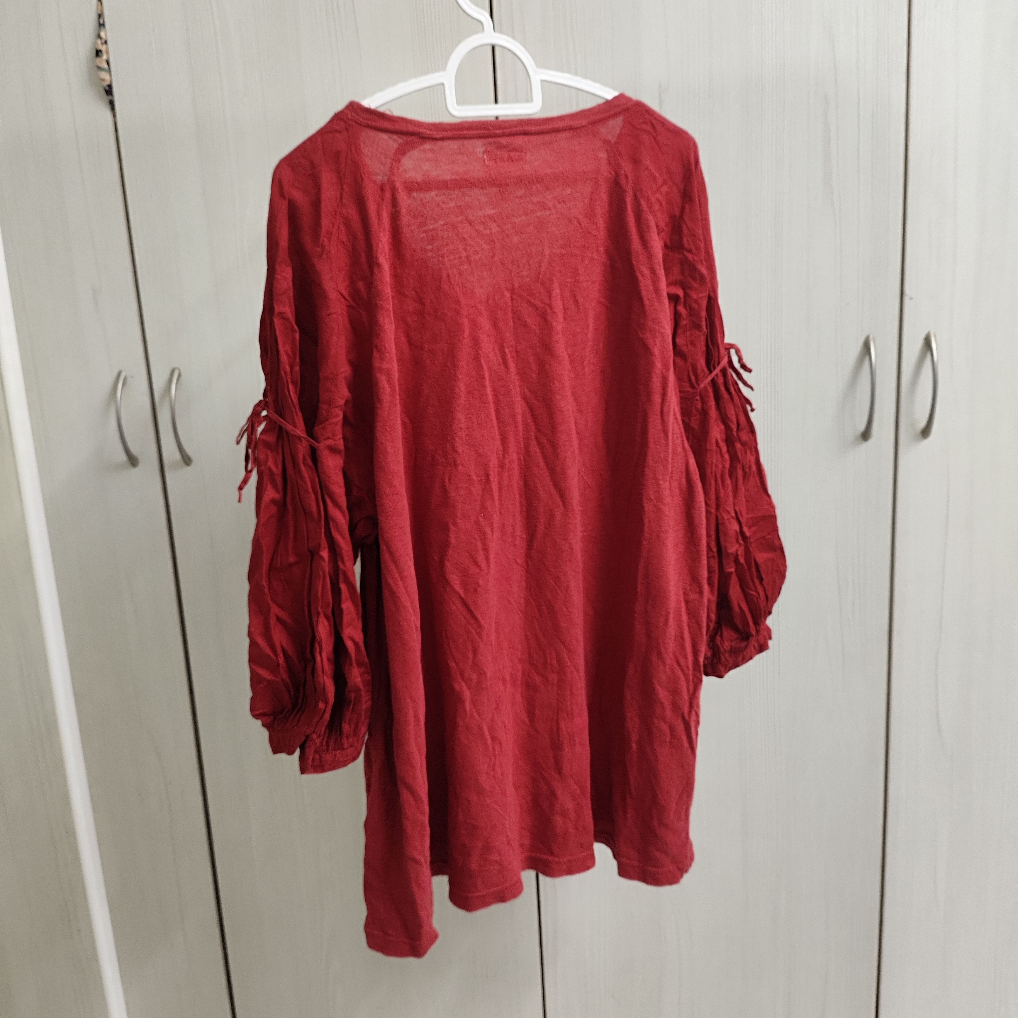 Japanese Brand × Kapital × Kapital Kountry Kapital round neck Ruched sleeve oversize Size ONE SIZE - 6 Thumbnail