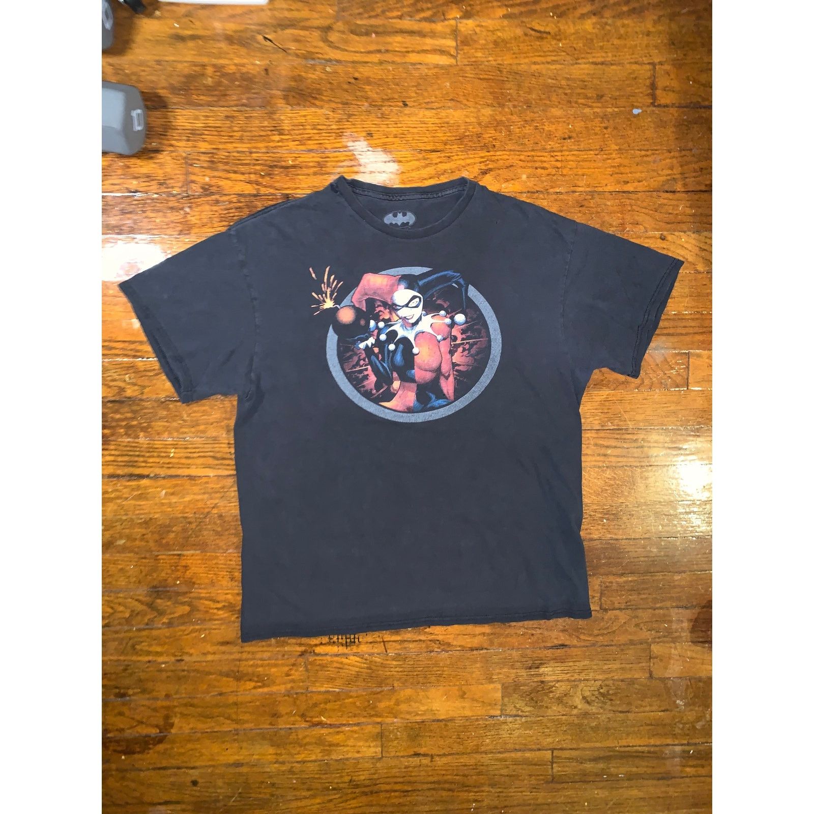 DC Comics Harley Quinn DC Comics T Shirt Large Black Distressed Batman Size US L / EU 52-54 / 3 - 2 Thumbnail