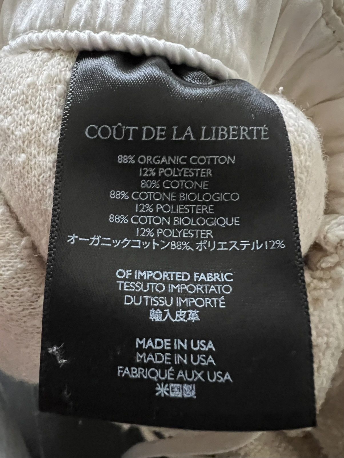 Cout de la Liberte Flaming Skull WWC Choppers Wide Leg Baggy Sweatpants Size US 30 / EU 46 - 8 Thumbnail