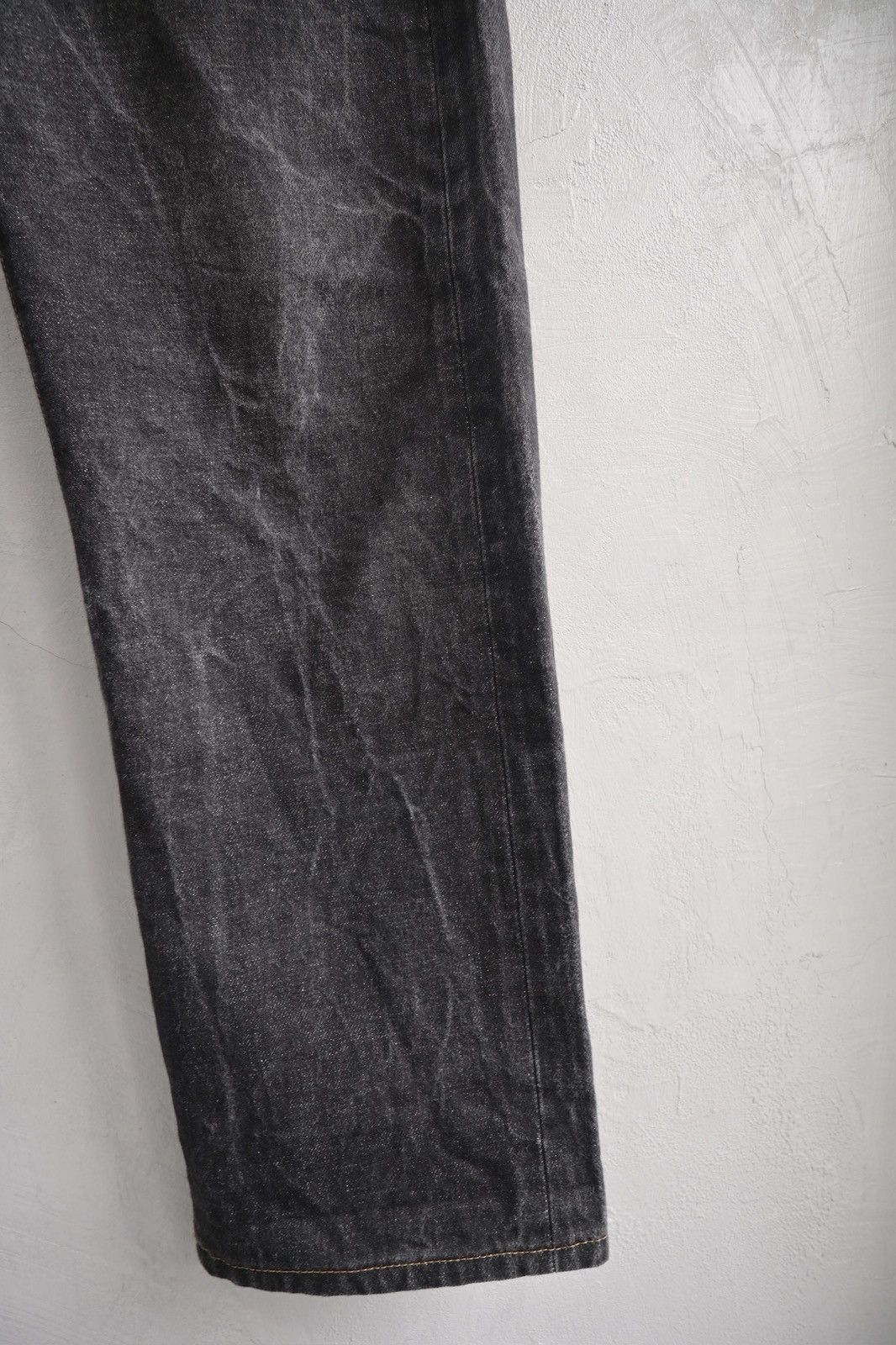 Gucci Gucci by Tom Ford 1999 wide-leg selvedge faded denim pant Size US 30 / EU 46 - 8 Thumbnail