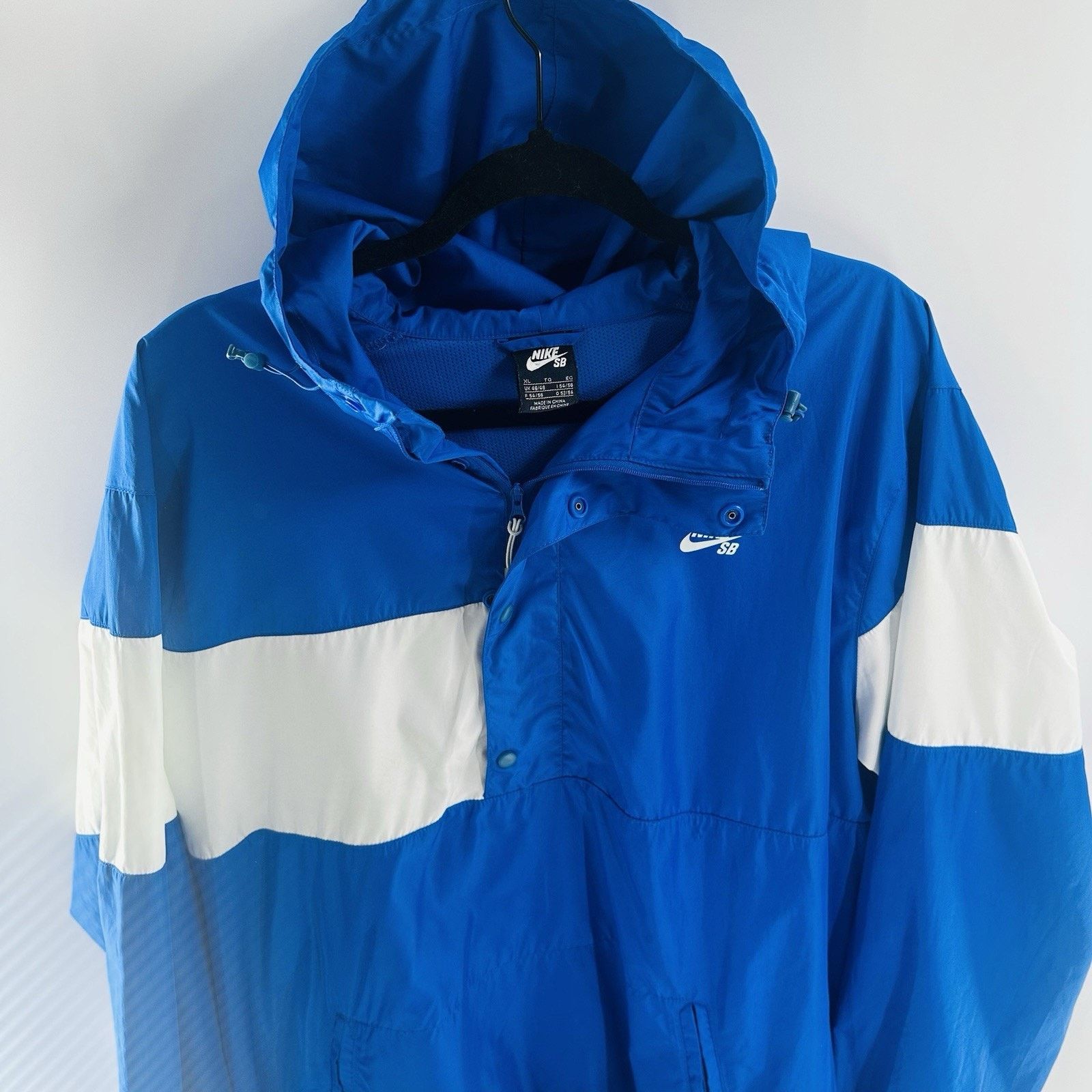 Nike Nike SB Mens Rare Windbreaker 1/4 Zip Up Jacket Hoodie Size US XL / EU 56 / 4 - 1 Thumbnail