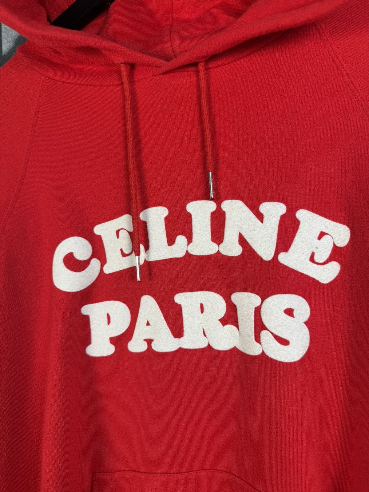 Celine ICONIC🍷 FALL/WINTER 2020 CELINE PARIS CASHMERE LOGO HOODIE Size US M / EU 48-50 / 2 - 3 Thumbnail