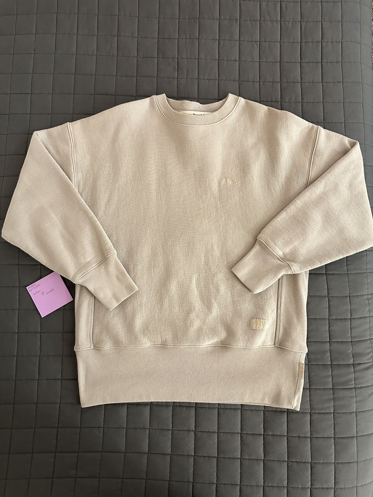 image of Advisory Board Crystals 123 Sweatshirt 'grey' in Light Grey, Men's (Size Medium)