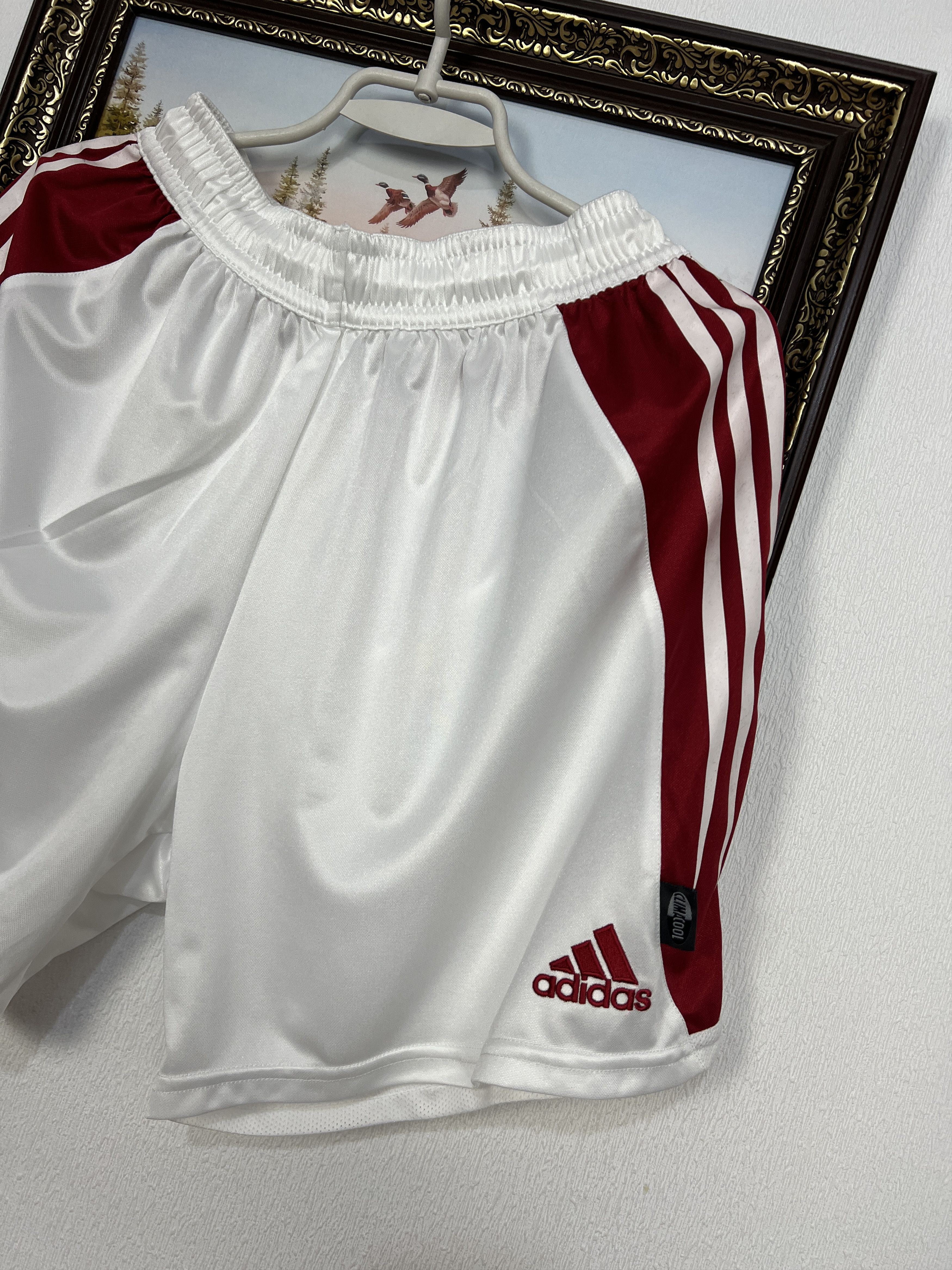 Adidas Vintage Adidas Denmark Football Shorts Soccer National Team Size US 34 / EU 50 - 2 Thumbnail