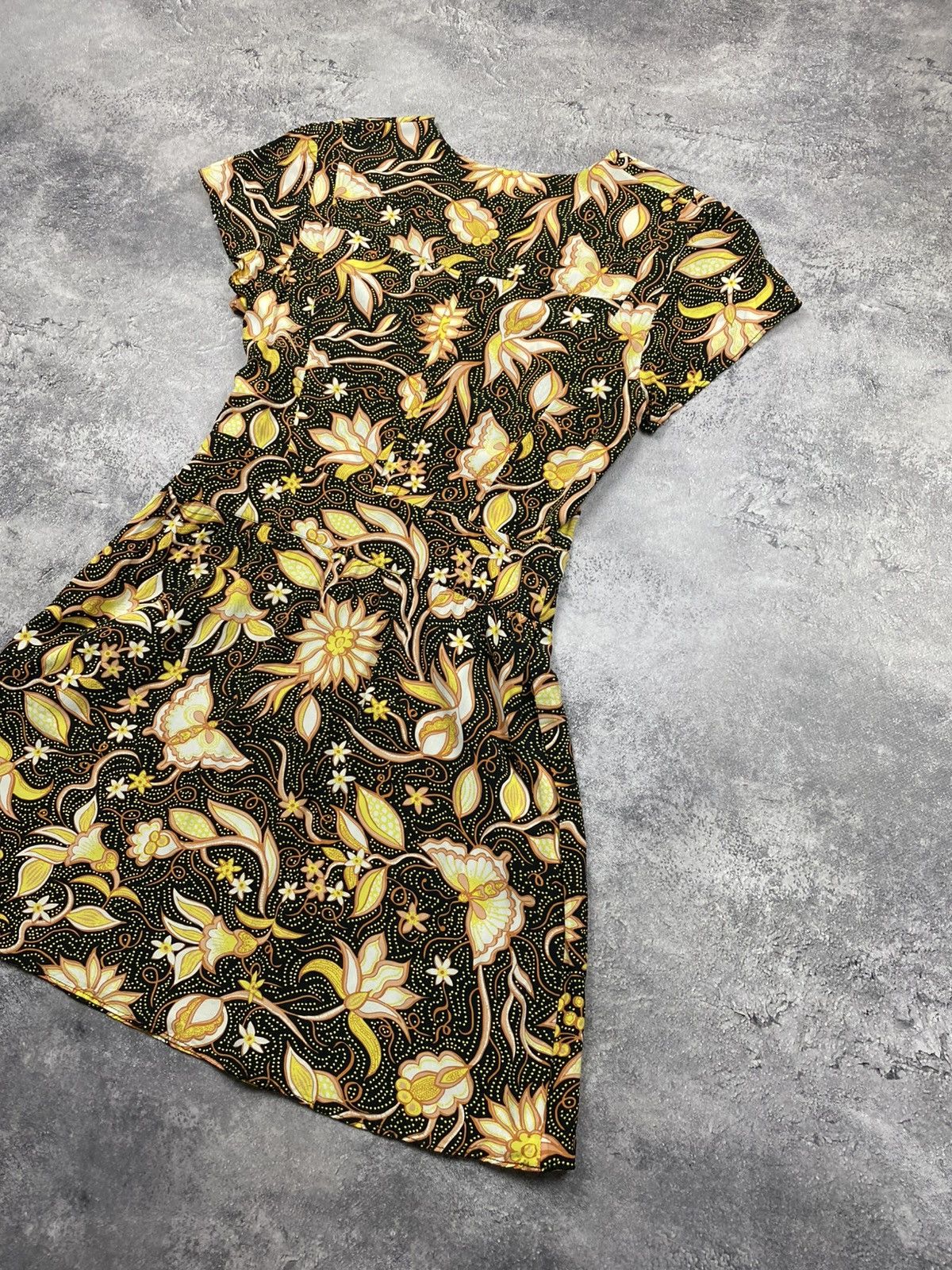 The Kooples The Kooples Paris Floral Multicolour Midi Dress Size 0 Size XS / US 0-2 / IT 36-38 - 17 Thumbnail