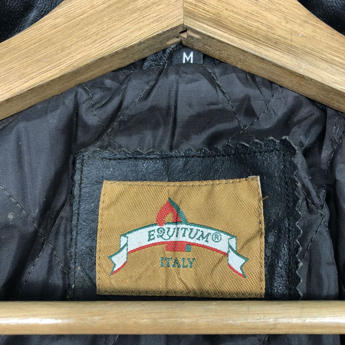 Japanese Brand 📌Vintage Leather Jacket Equitum Italy Blanket Issey Miyake Size US M / EU 48-50 / 2 - 17 Thumbnail