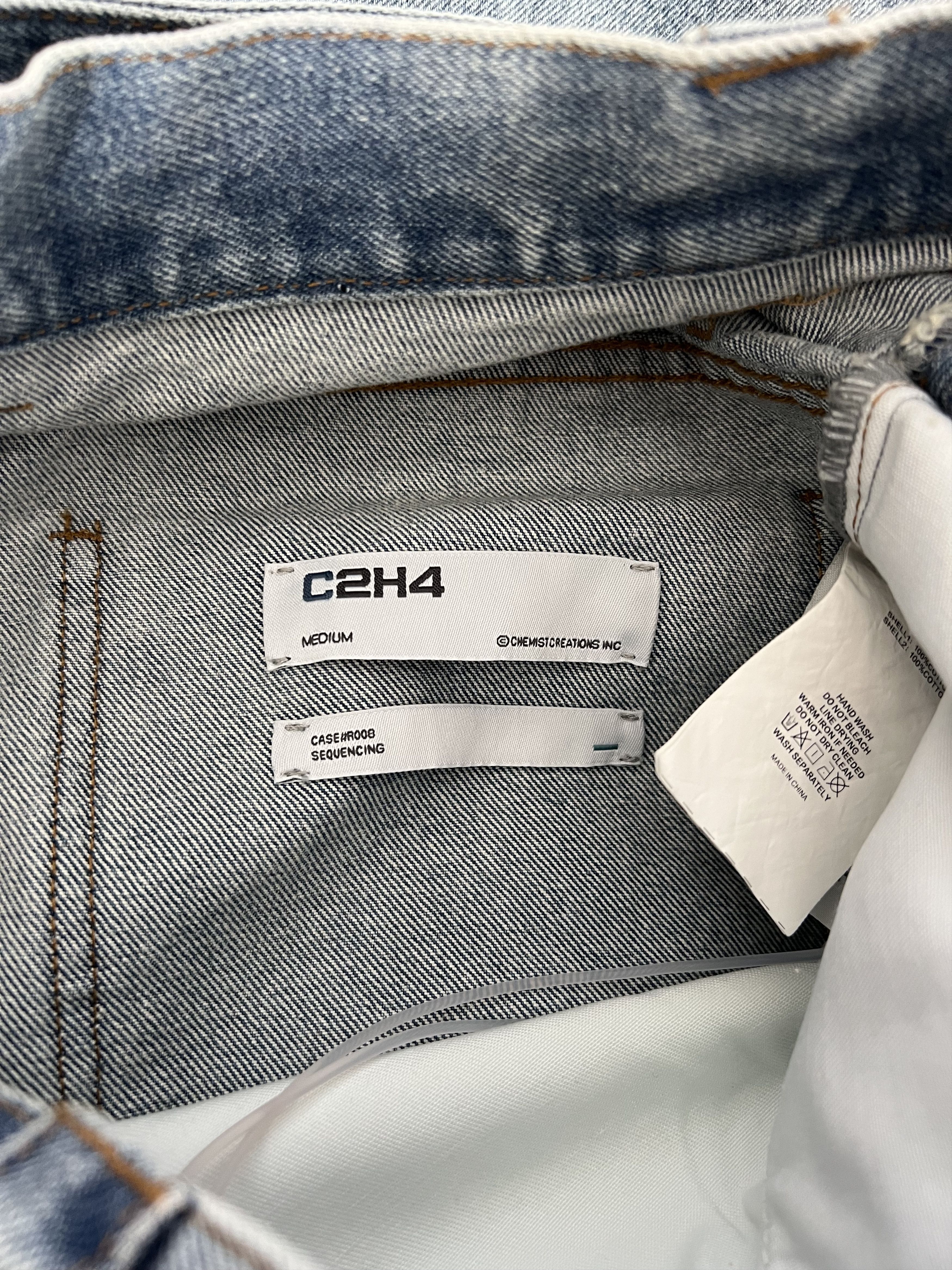 C2H4 C2H4 Profile Volume Double Waist Denim in Blue Size US 31 - 7 Thumbnail