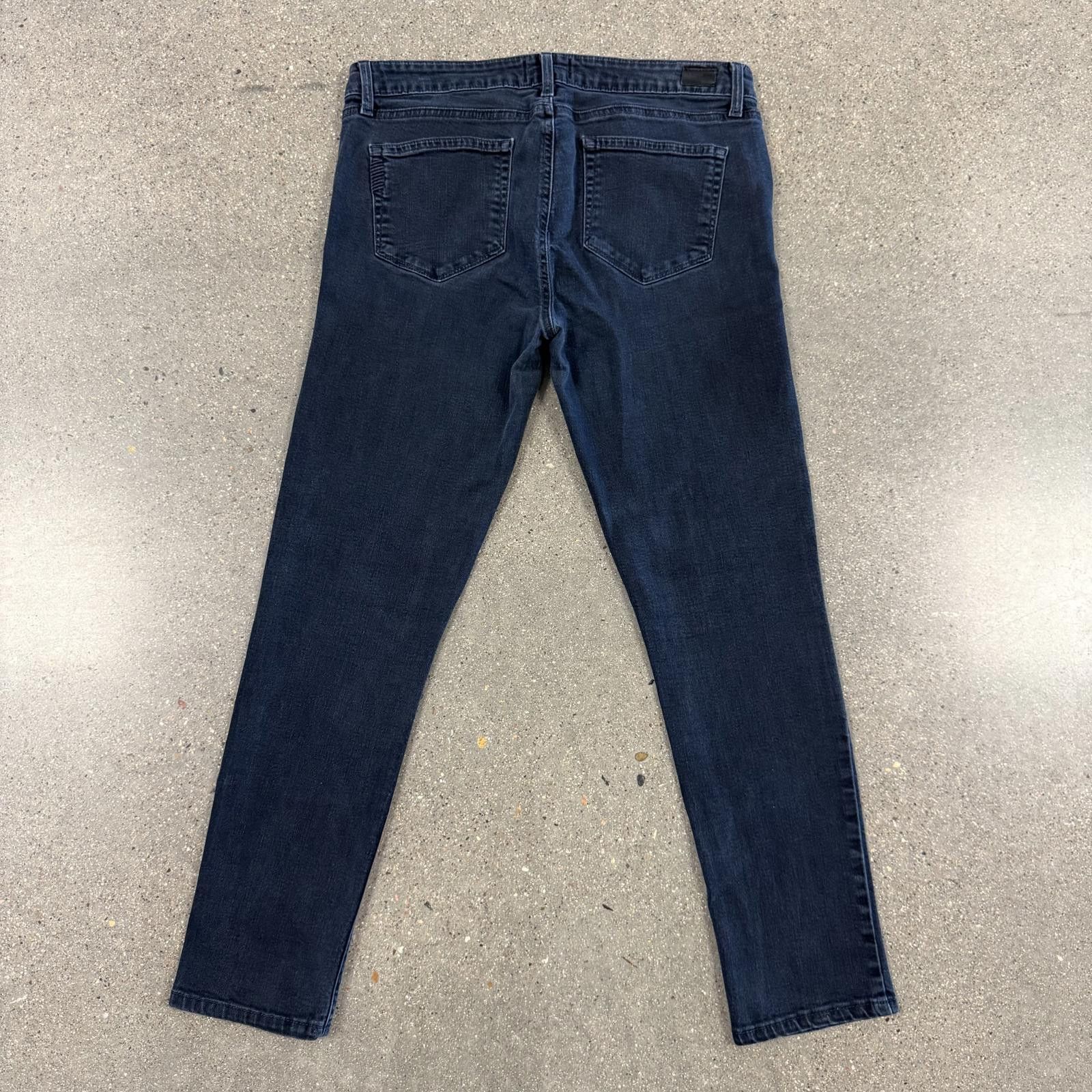 Paige Paige Skyline Skinny Jean Premium Denim Dark Wash - 29 Size 29" - 4 Thumbnail