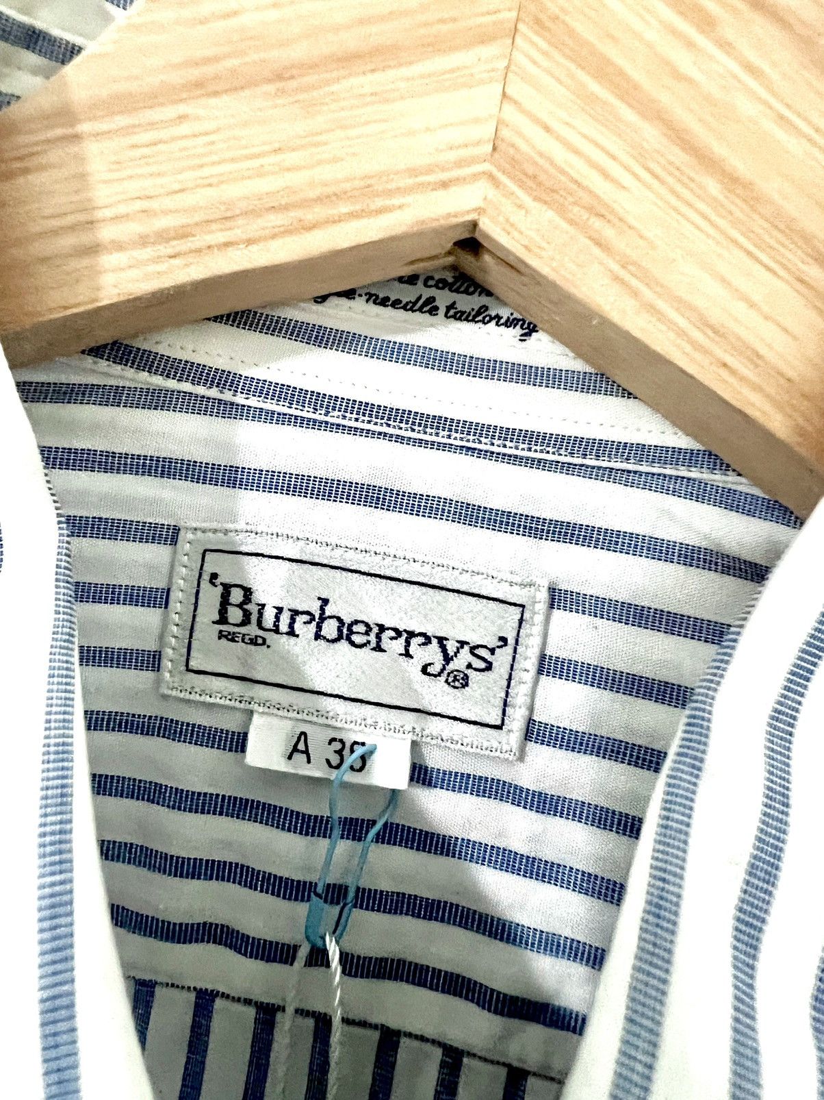 Burberry Vintage Burberrys Stripe Shirt Size US S / EU 44-46 / 1 - 2 Thumbnail