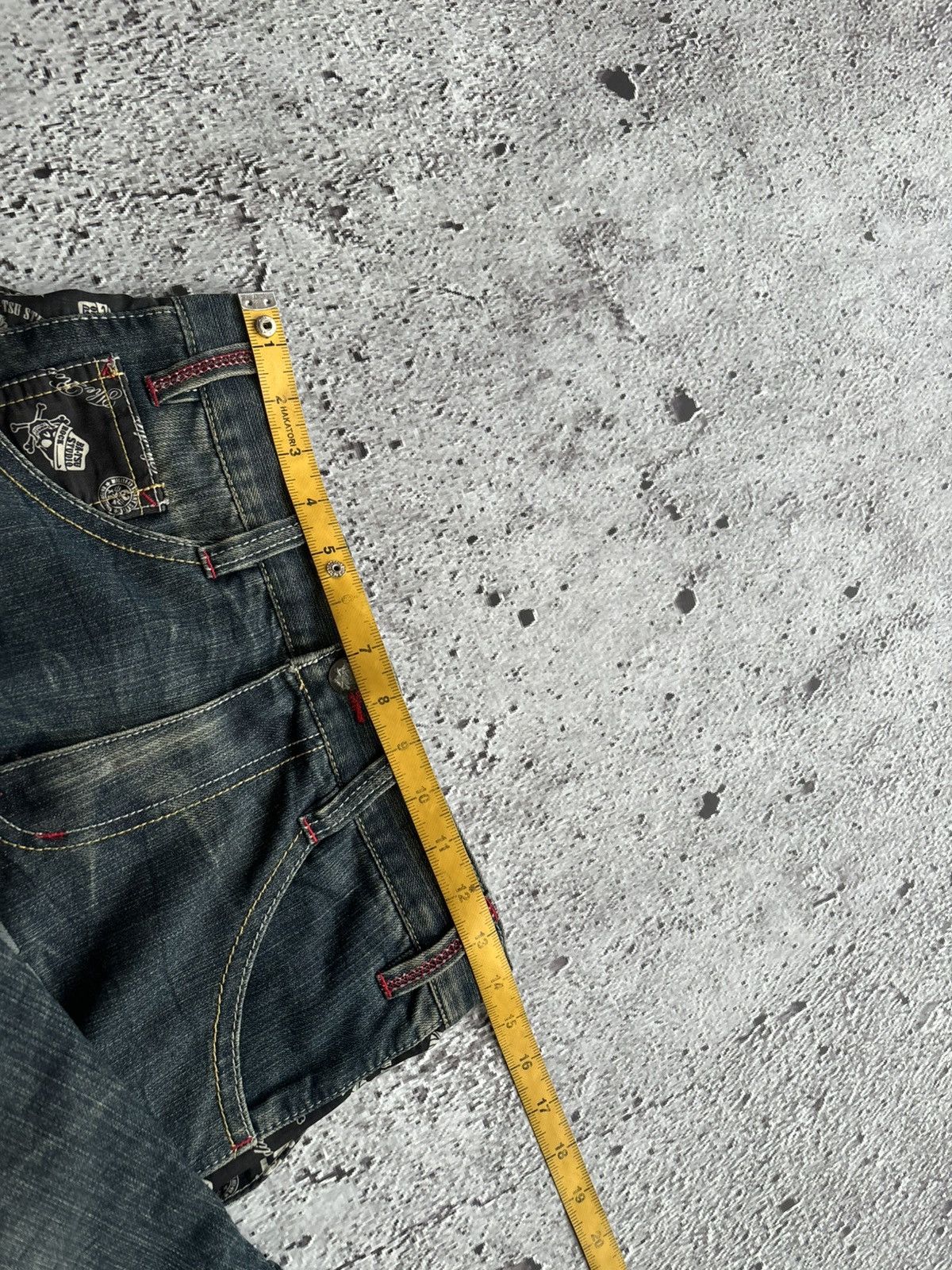 Hysteric Glamour Y2k Ba-tsu studio Skull Punk style Jeans Size US 28 / EU 44 - 10 Thumbnail
