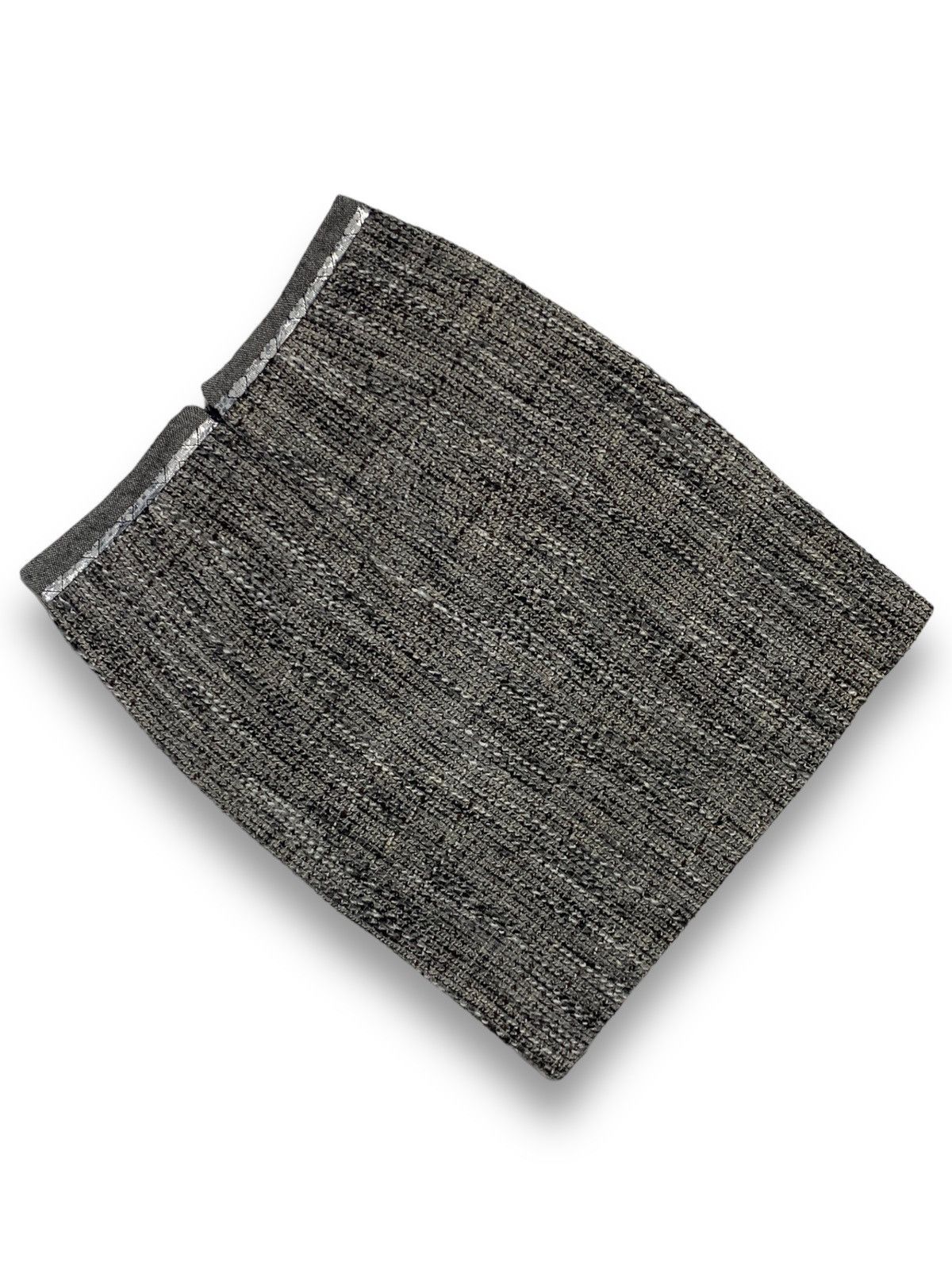Max Mara Vintage ‘S Max Mara Wool Alpaca Blend Woven Yarn Mini Skirt Size 28" / US 6 / IT 42 - 4 Thumbnail