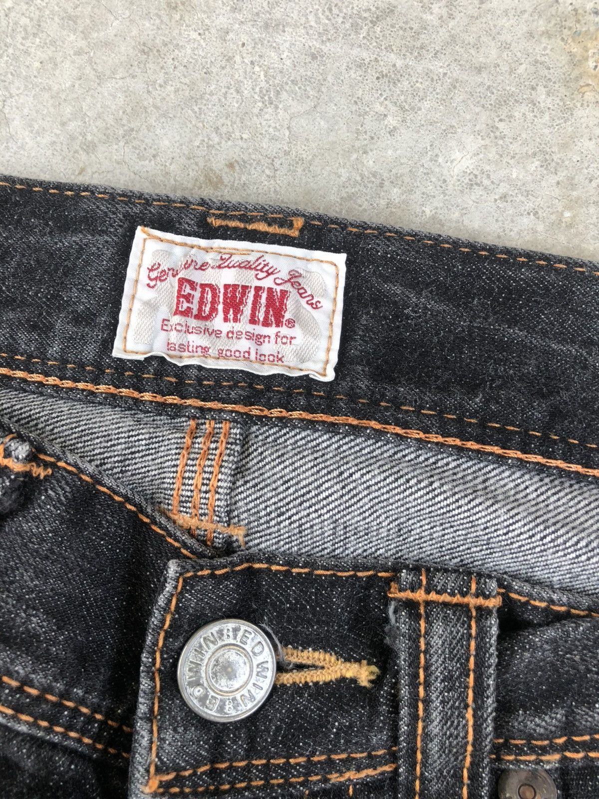 If Six Was Nine Edwin Exclusive Flared Jeans Distressed Jeans Size US 31 - 19 Thumbnail