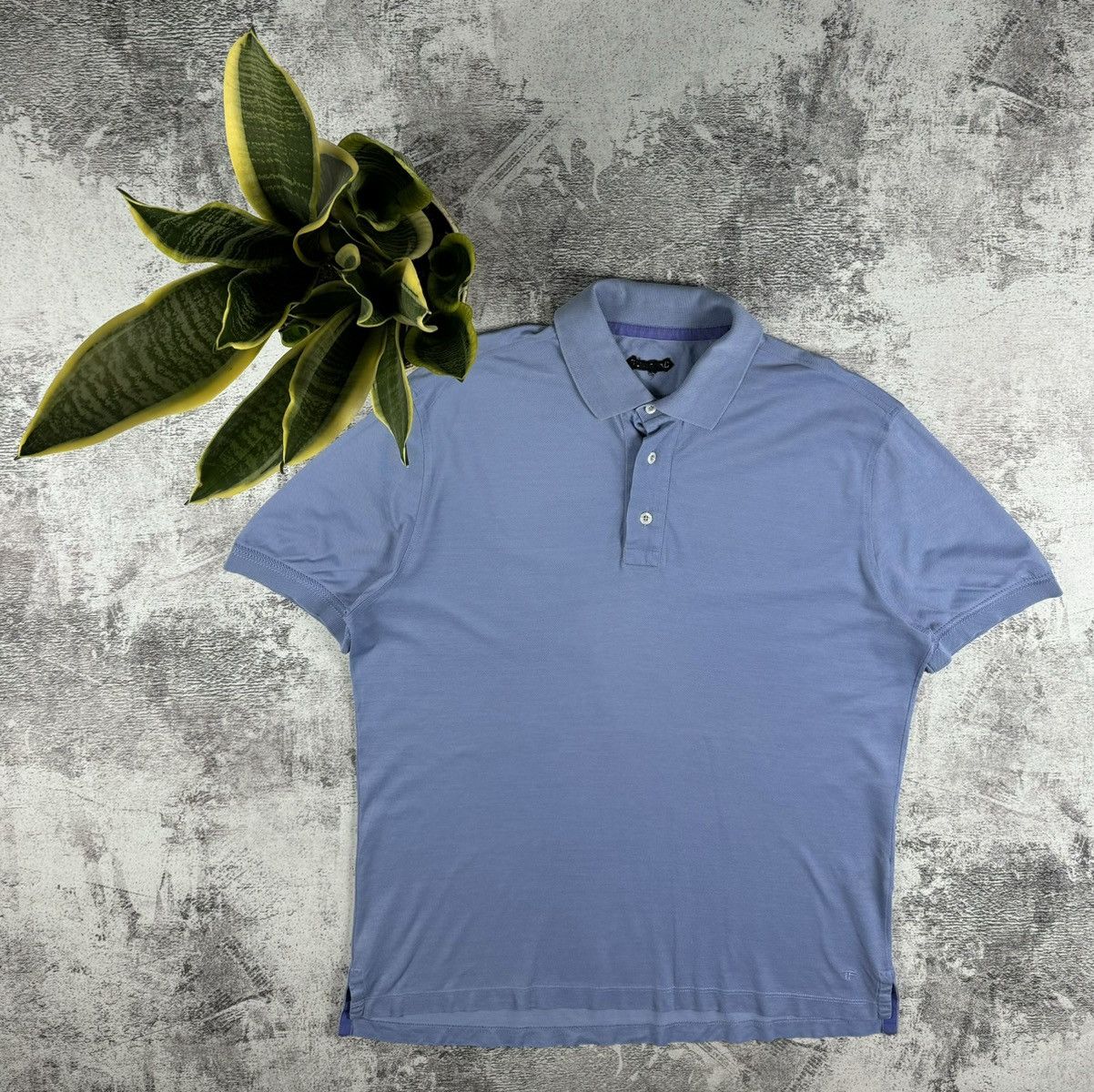 Tom Ford Tom Ford Made in Italy Vintage Cotton Basic T-Shirt Tee Polo Size US XL / EU 56 / 4 - 1 Thumbnail