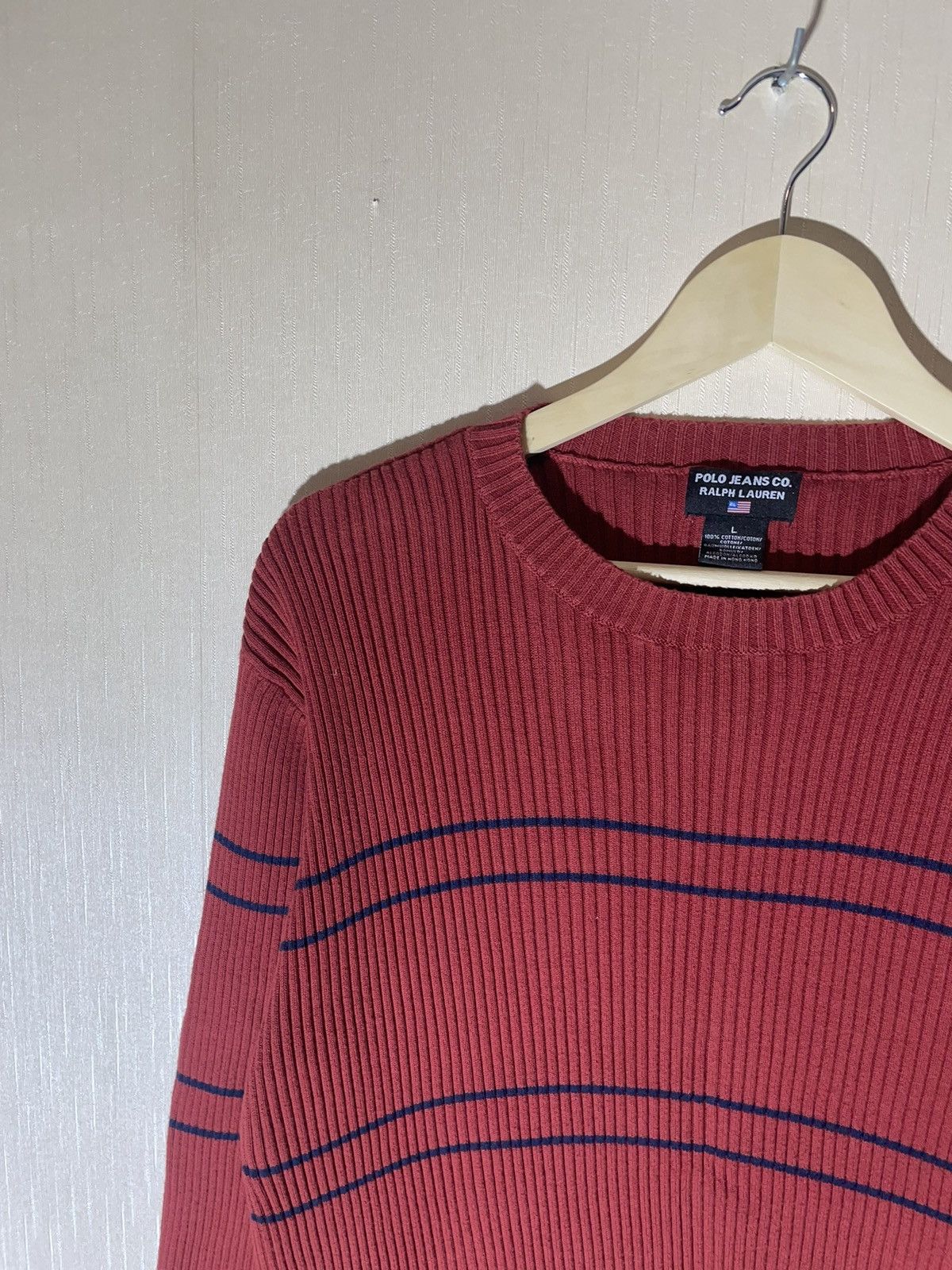 Polo Ralph Lauren × Vintage Polo Ralph Lauren vintage sweater Size US L / EU 52-54 / 3 - 3 Thumbnail