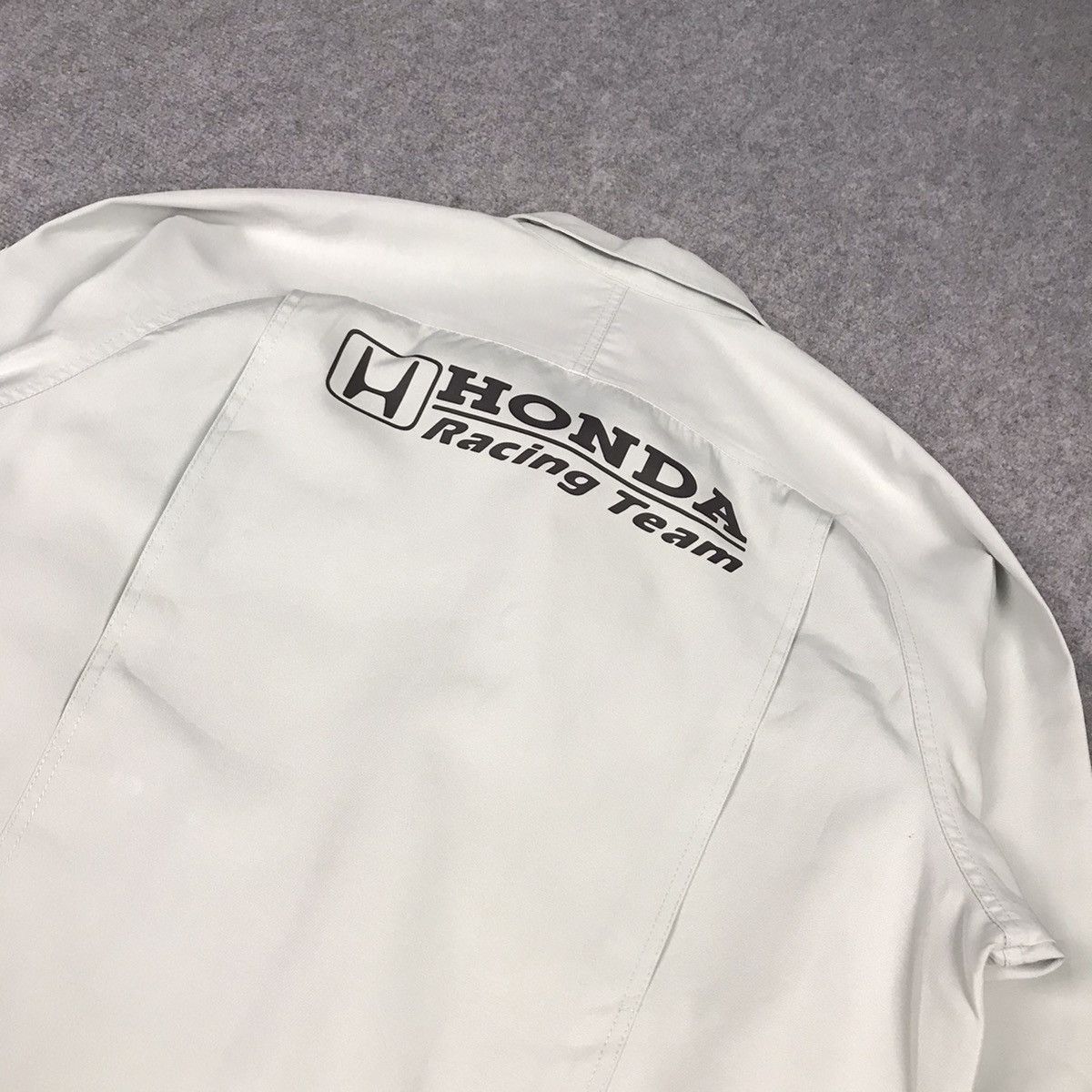 Honda × Japanese Brand VINTAGE HONDA RACING TEAM WOKR UNIFORM JAPAN WORK JACKET Size US L / EU 52-54 / 3 - 10 Thumbnail