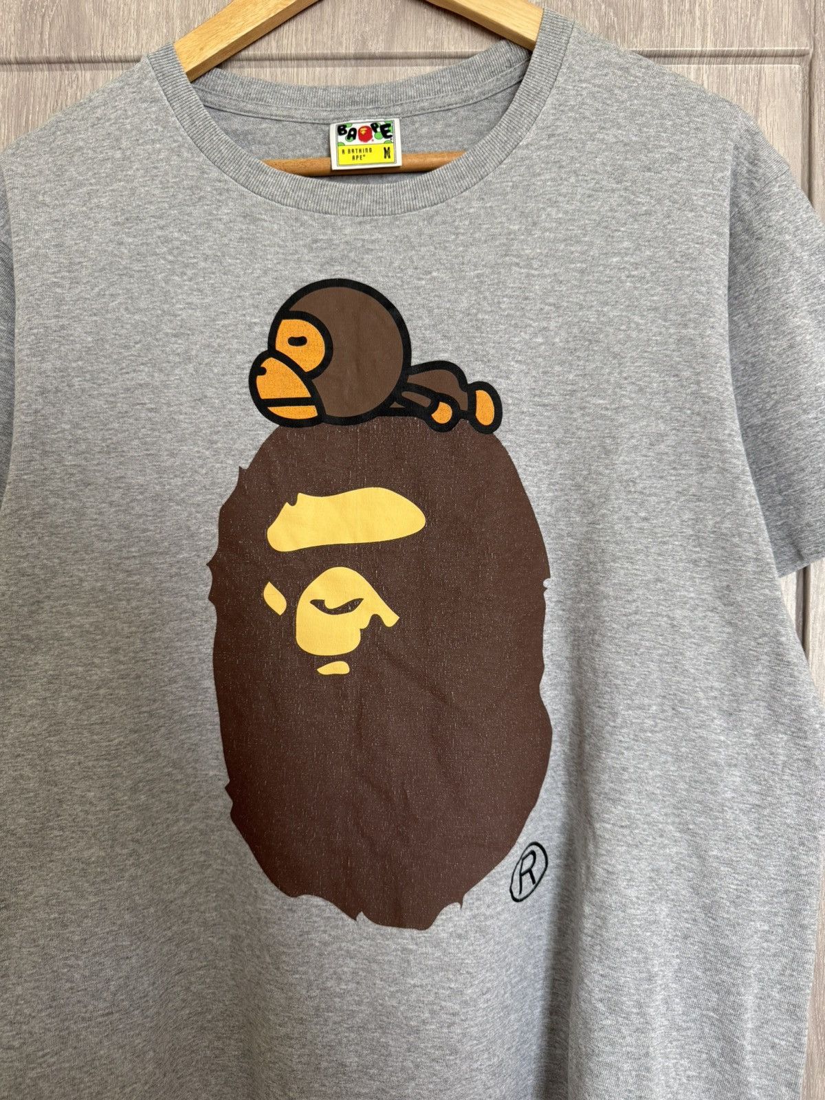 Bape Bape ABC Camo And Milo On Big Ape Tee Size US M / EU 48-50 / 2 - 4 Thumbnail