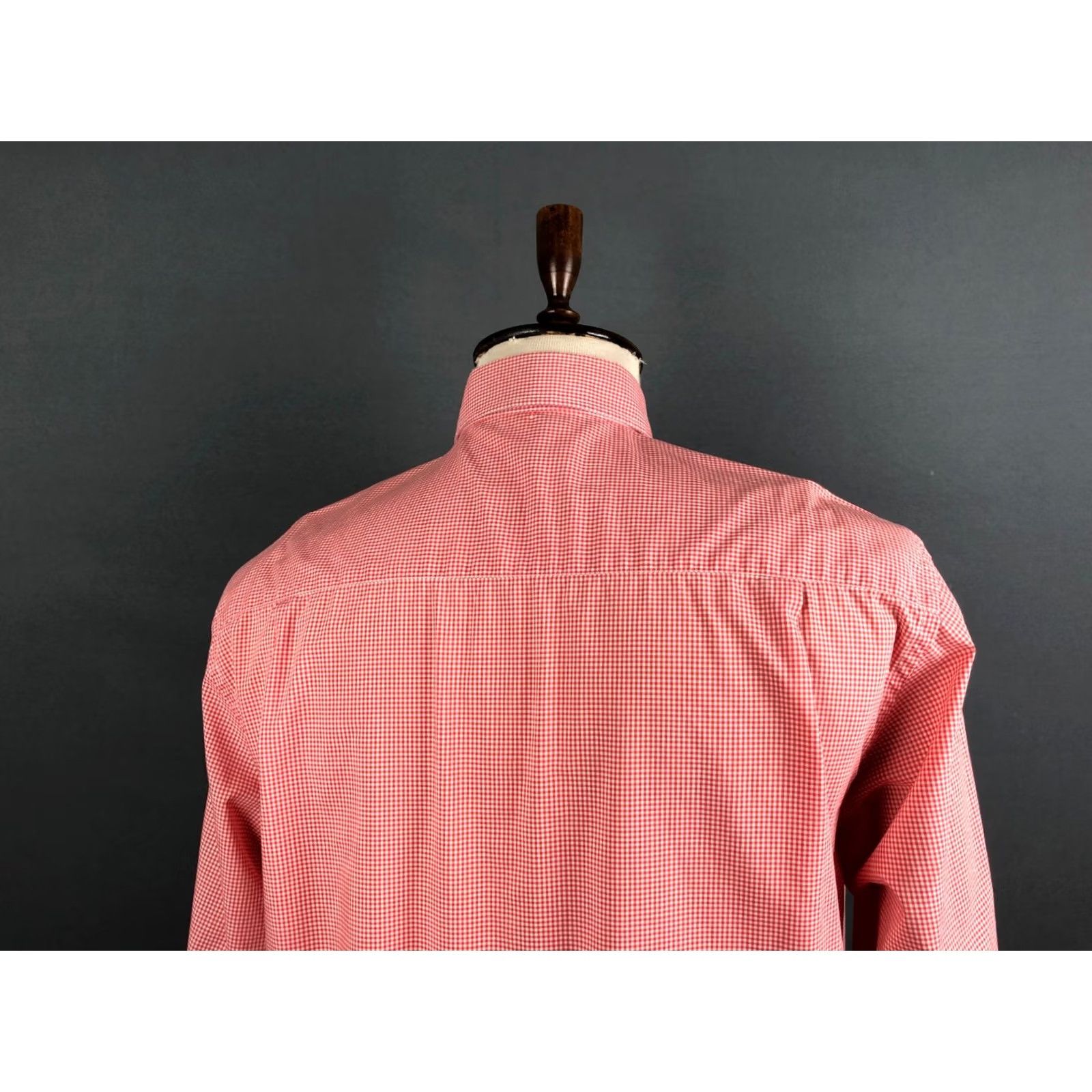 Paul & Shark Paul & Shark Men's Shirt 42 Red Cotton Check Button-Up Casual Long Sleeve Collared Shirt Size US XL / EU 56 / 4 - 4 Thumbnail