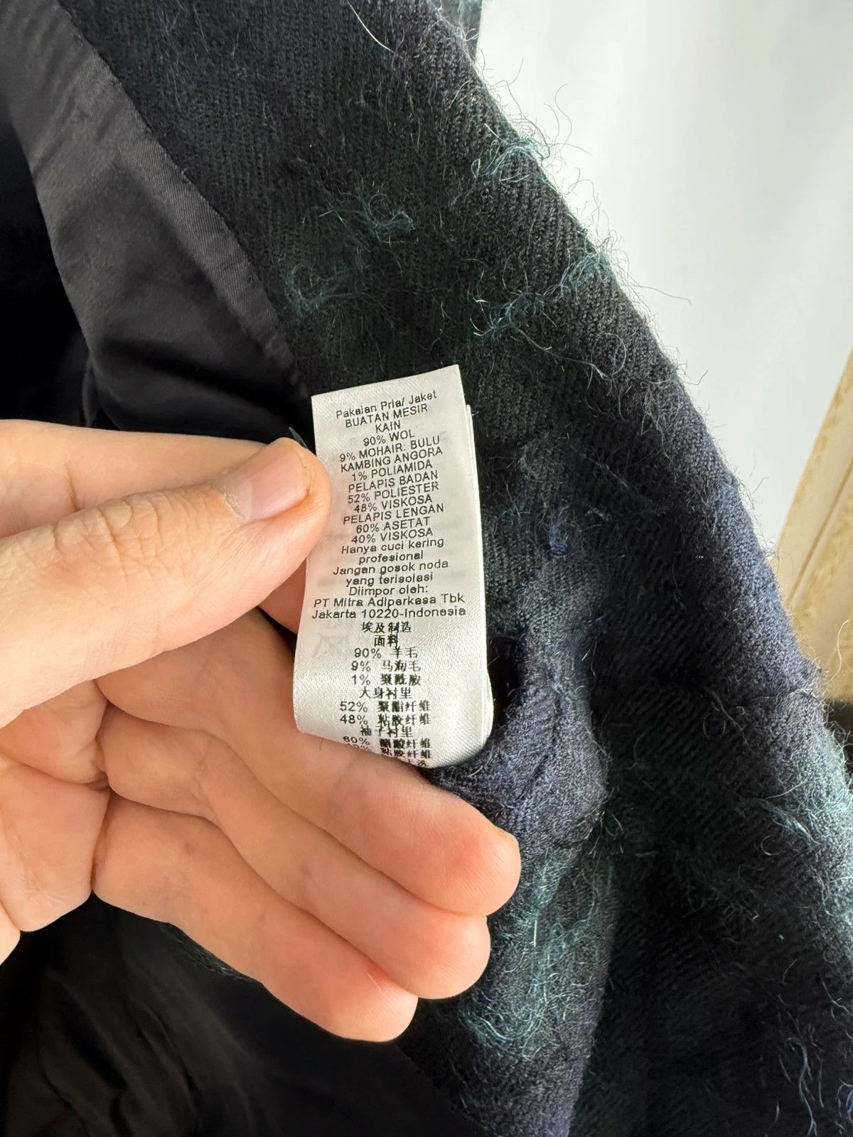 Topman Lochcarron Of Scotland Topman Wool Mohair Coat size 40 Size US M / EU 48-50 / 2 - 14 Thumbnail
