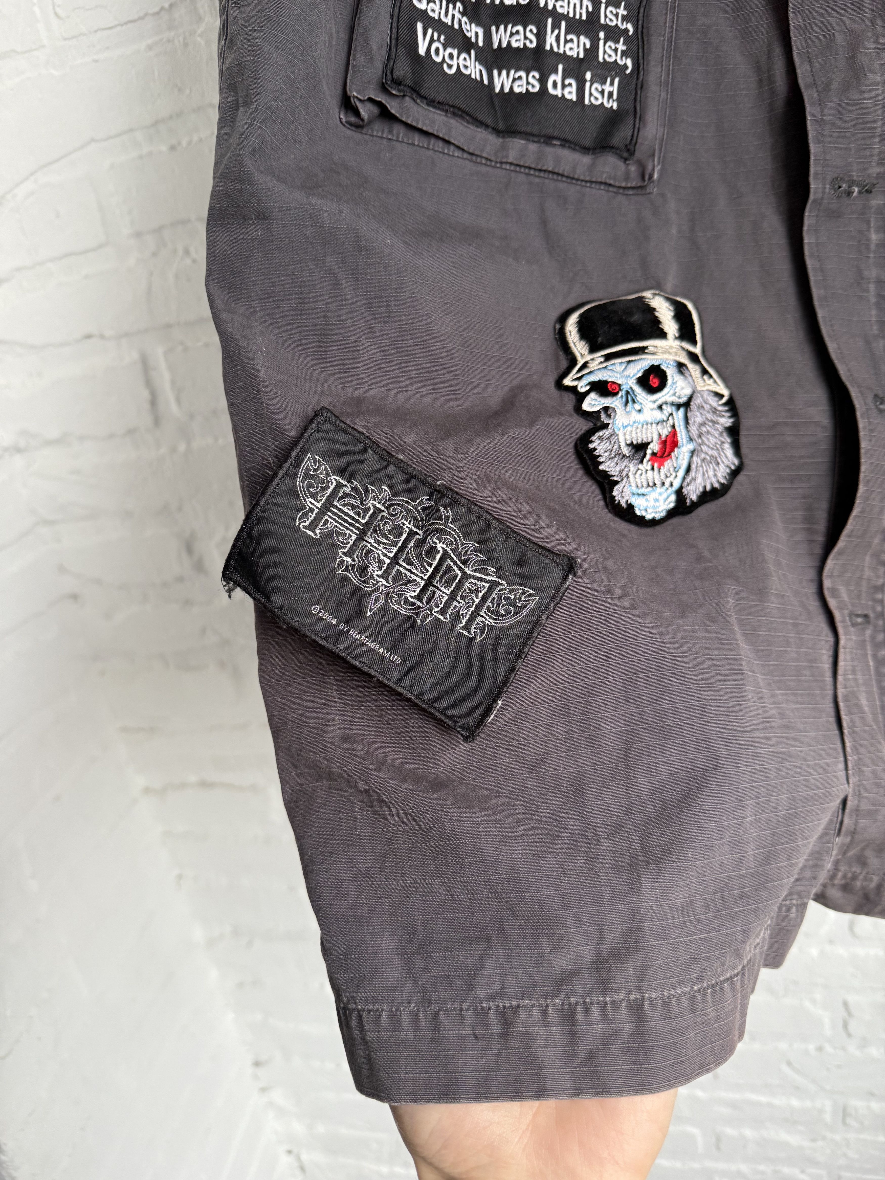 Band Tees Y2K Metal Kutte Battle Vest Original 2000s Band Patches Size US L / EU 52-54 / 3 - 5 Thumbnail