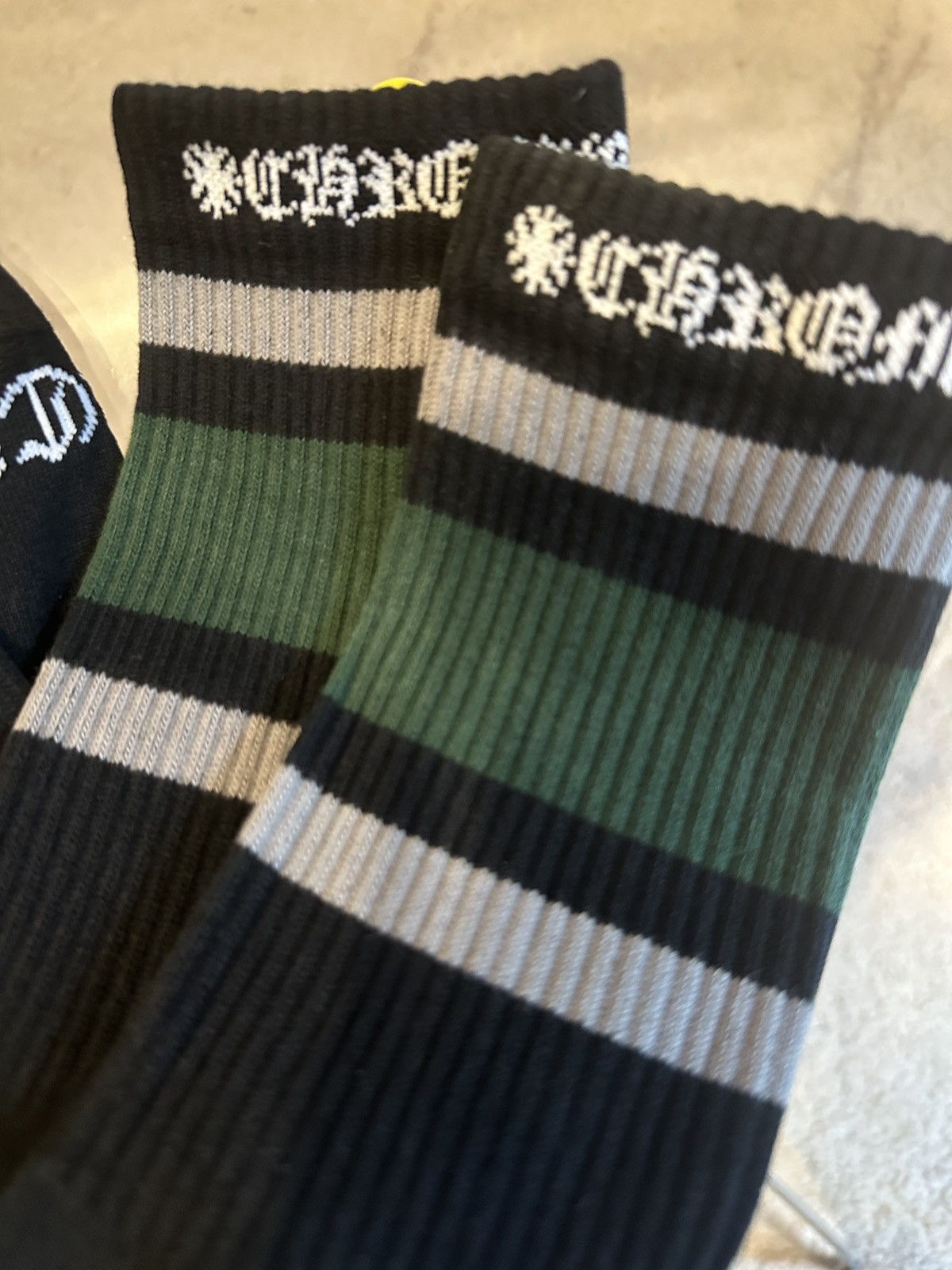 Chrome Hearts Chrome Hearts Fuck You Socks | Grailed