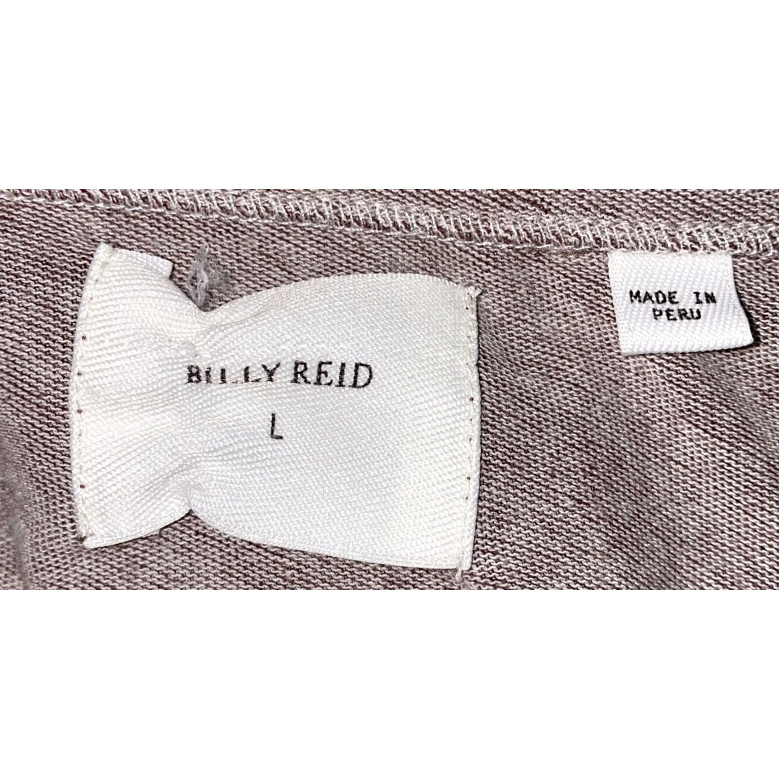 Billy Reid Billy Reid Polo Shirt Golf Mens Brown Short Sleeve Size L 21 in Armpit Size US L / EU 52-54 / 3 - 5 Thumbnail