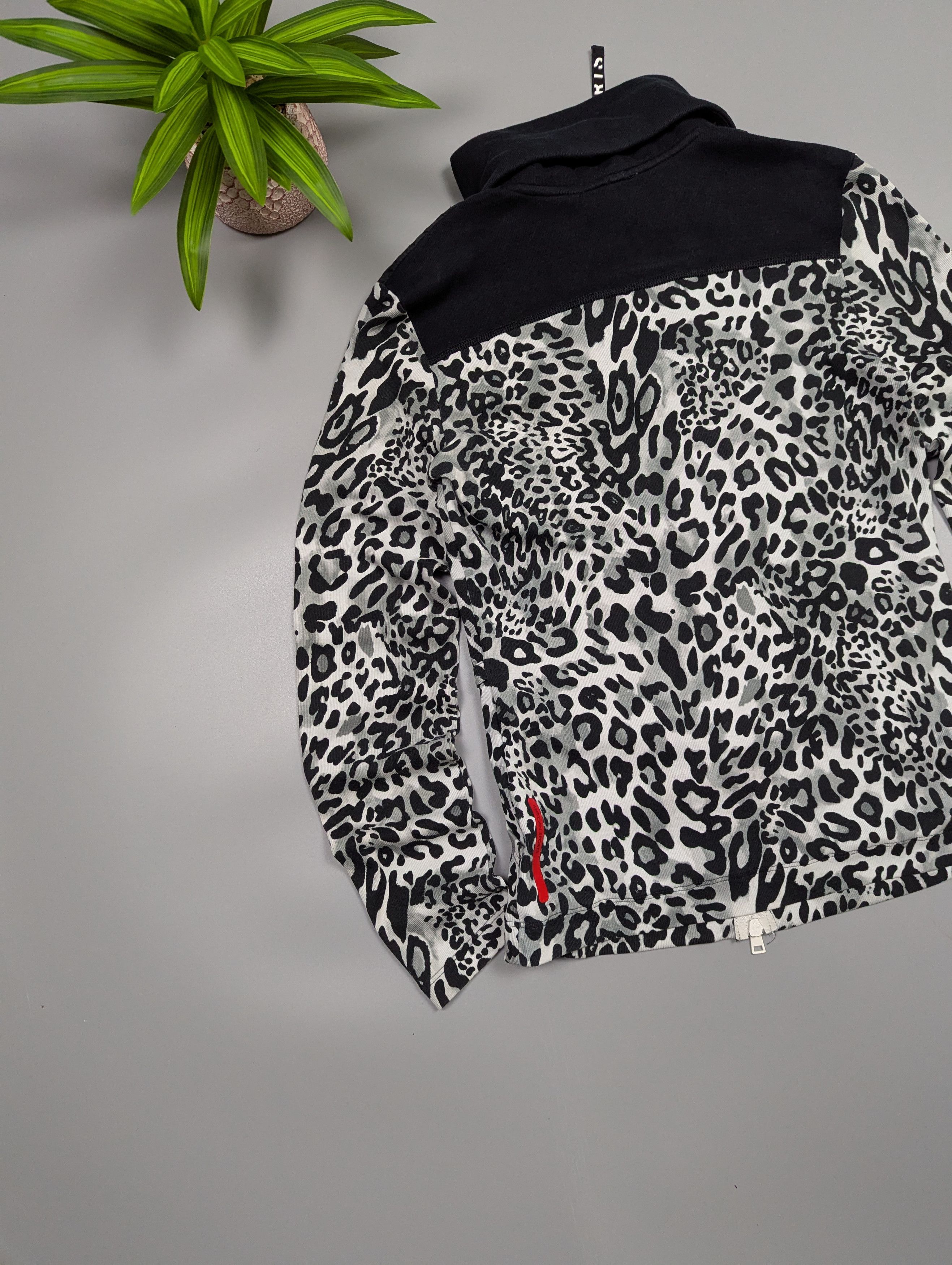 Other MARC CAIN Women’s Leopard Print Full Zip Jacket/Sweatshirt Size M / US 6-8 / IT 42-44 - 15 Thumbnail