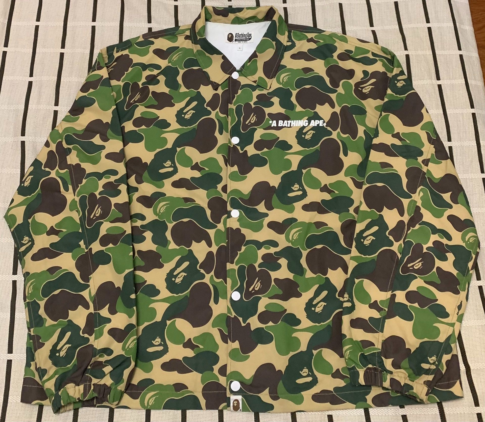 Bape Bape Camo Green Light Jacket L Men Size US L / EU 52-54 / 3 - 1 Thumbnail