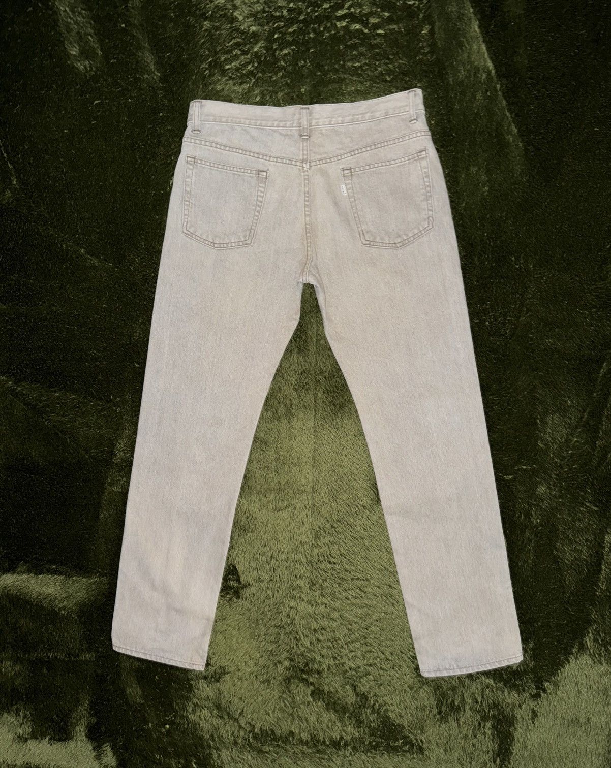 Beams Japan [L] BEAMS Japan Straight Fit Vintage Wash Denim Pants Grey Size US 32 / EU 48 - 7 Thumbnail