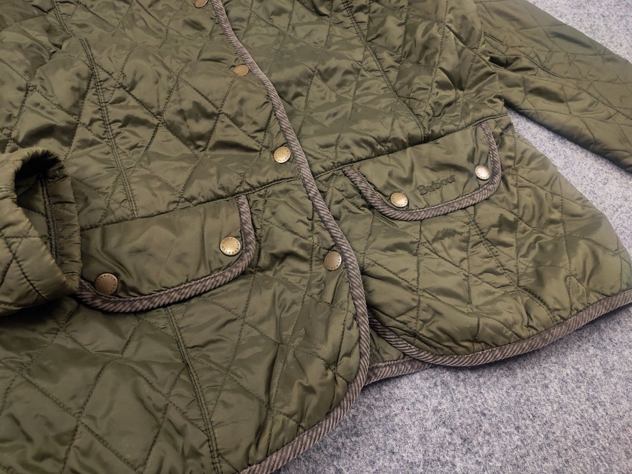 Barbour Vintage Barbour England Design Classic Green Quality Jacket Size L / US 10 / IT 46 - 8 Thumbnail